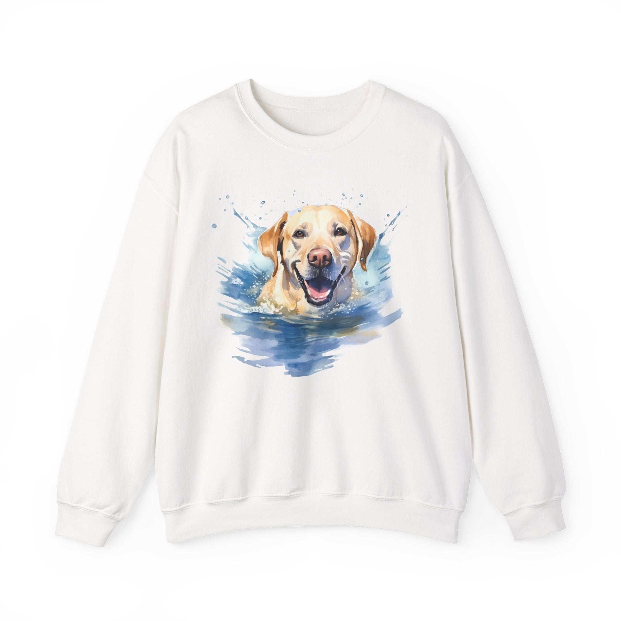 42 Sweatshirt -Happy Labrador Sweatshirt | Lab Retriever Crewneck | Water Dog Sweatshirt | Funny Lab Lover Gift | Wildsyde Apparel