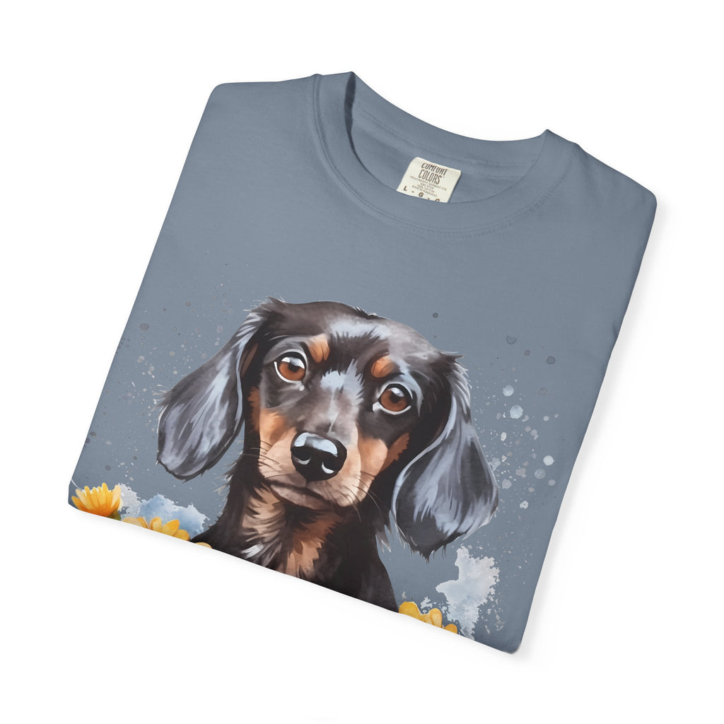 Petals & Paws Tee – Unisex Dog Lover Graphic T-Shirt