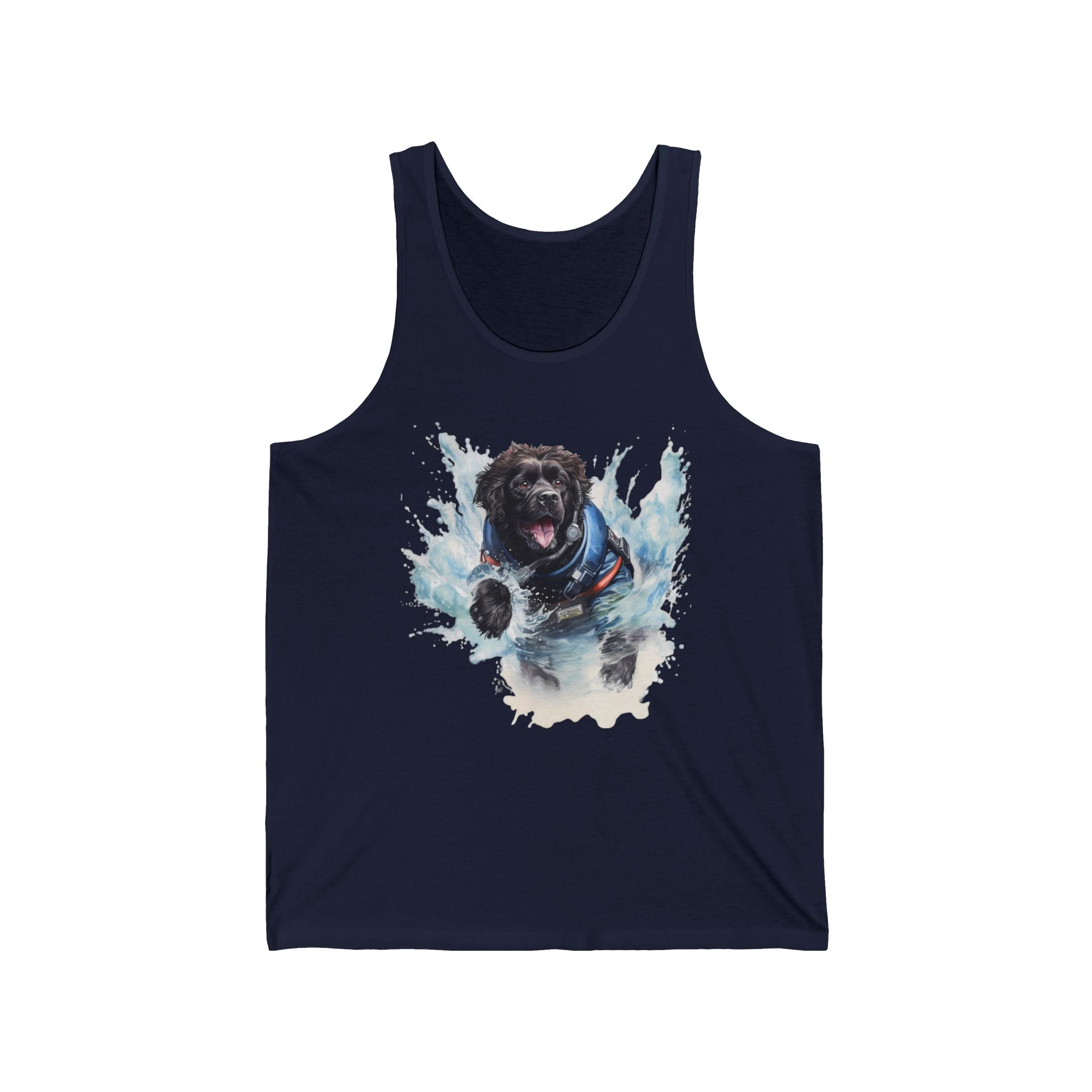 17 Tank - Newfoundland Water Rescue Dog | Lifeguard Newfie Tank Top