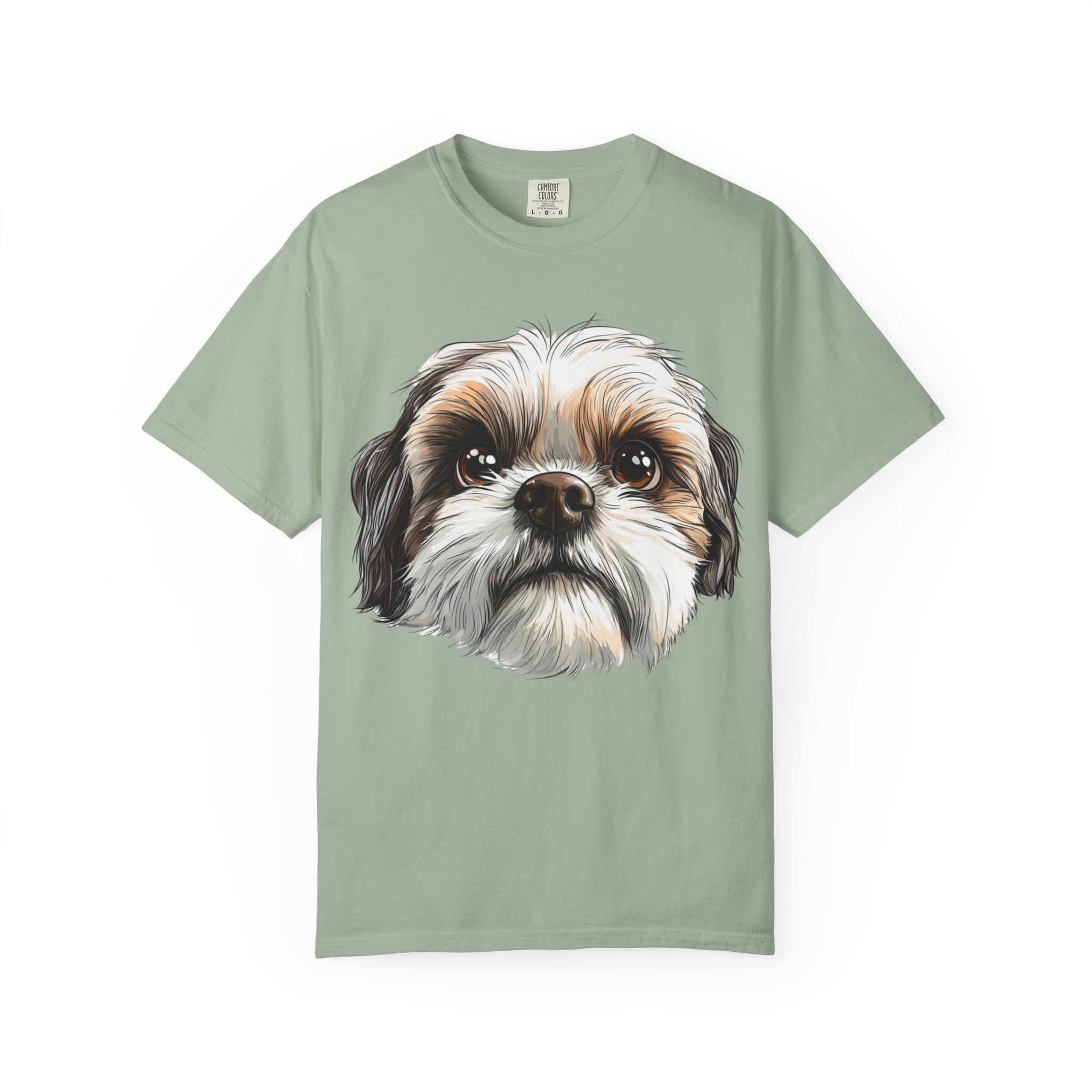 Soulful Pup Portrait Tee – Unisex Dog Lover Graphic T-Shirt
