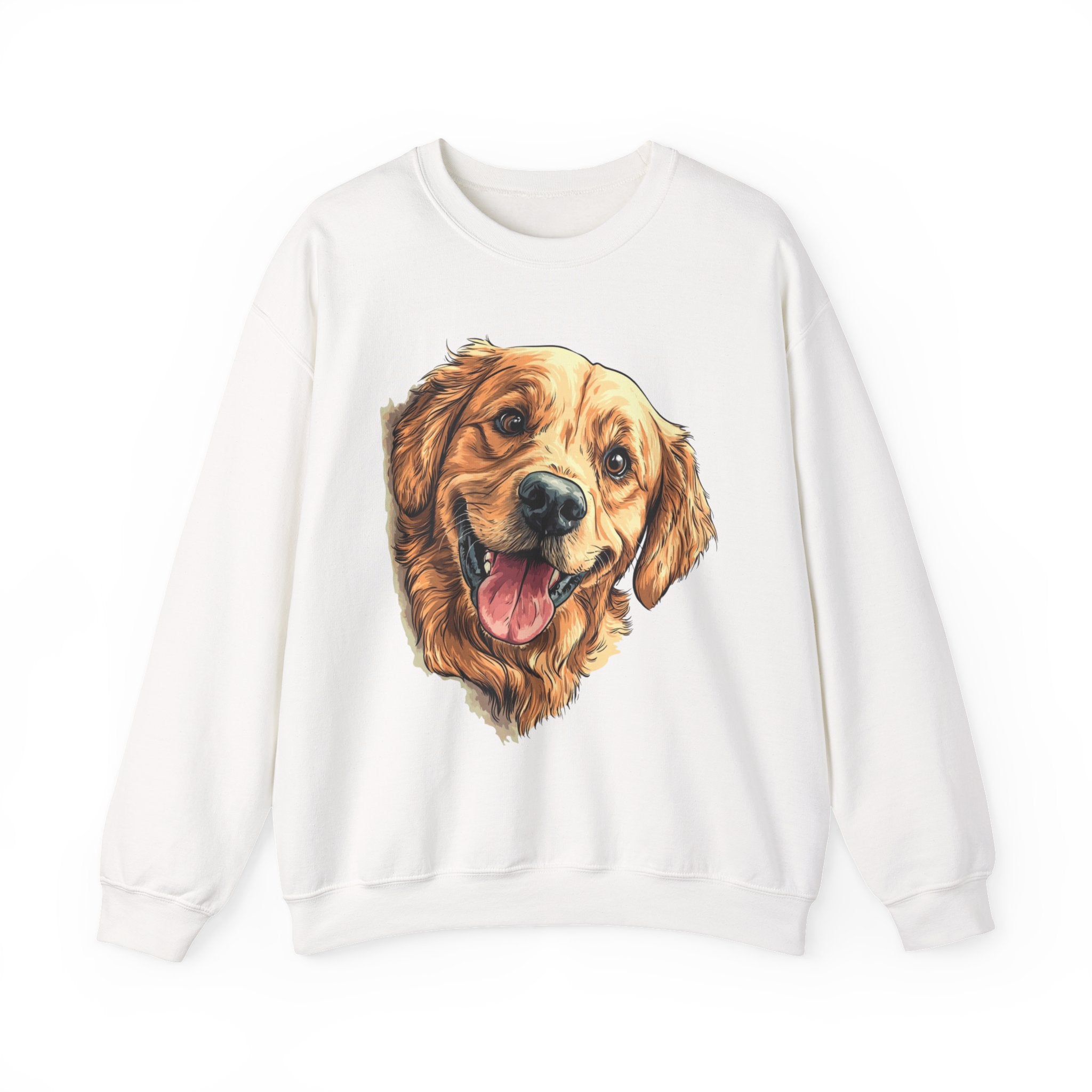 22 Sweatshirt - Happy Golden Retriever Portrait T-Shirt