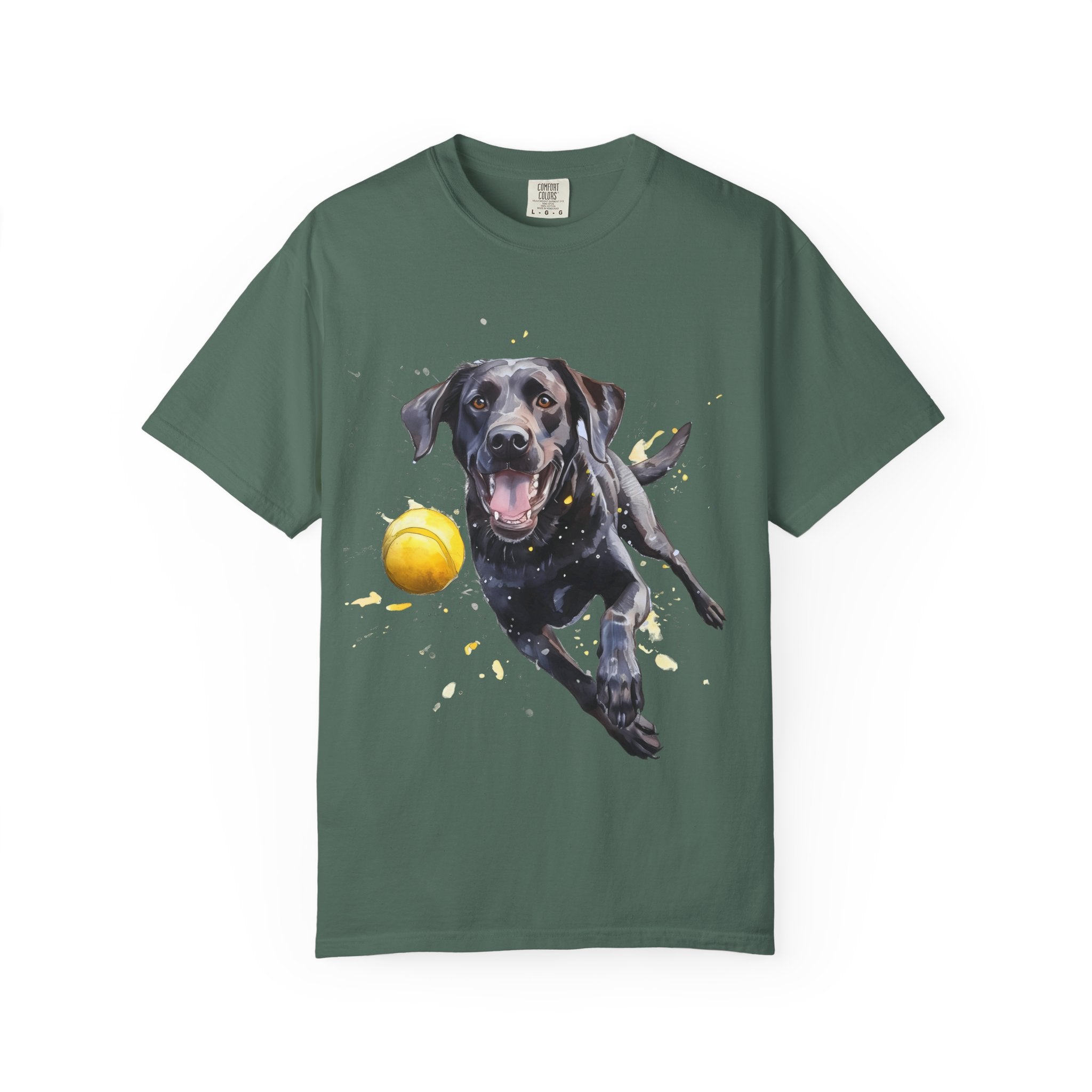 Ball Is Life Labrador Tee – Unisex Dog Lover Graphic T-Shirt