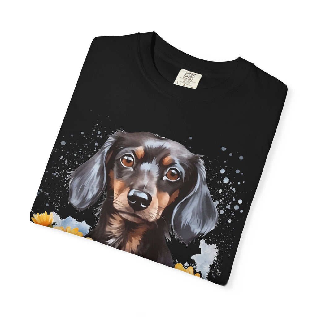 Petals & Paws Tee – Unisex Dog Lover Graphic T-Shirt