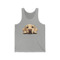 24 Tank - Labrador Retriever Peek | Cute Lab Dog Tank Top