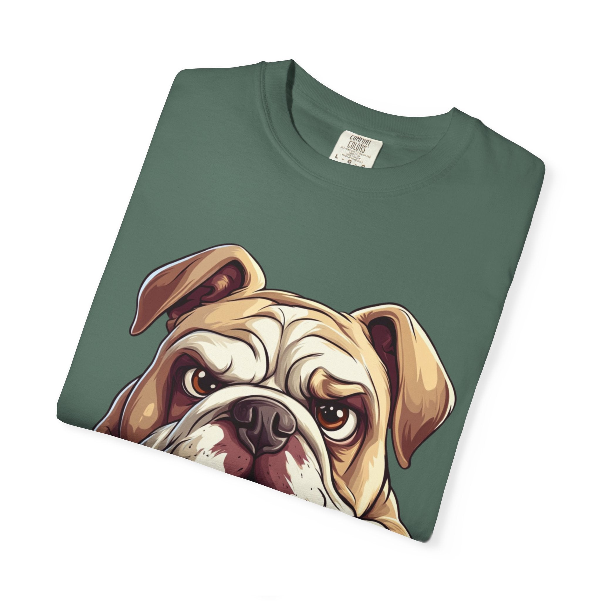 40 Tee - Grumpy Pup Portrait Tee – Unisex Dog Lover Graphic T-Shirt