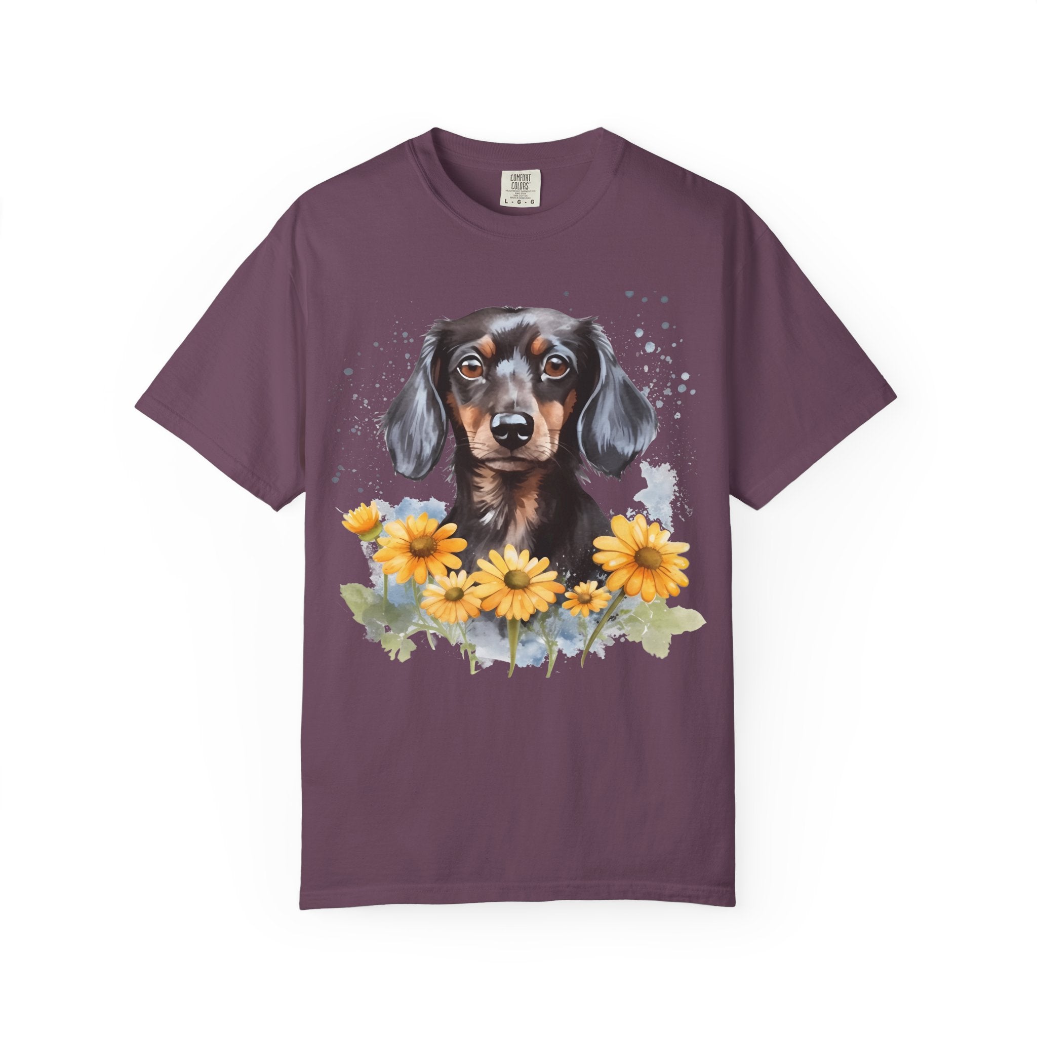 Petals & Paws Tee – Unisex Dog Lover Graphic T-Shirt