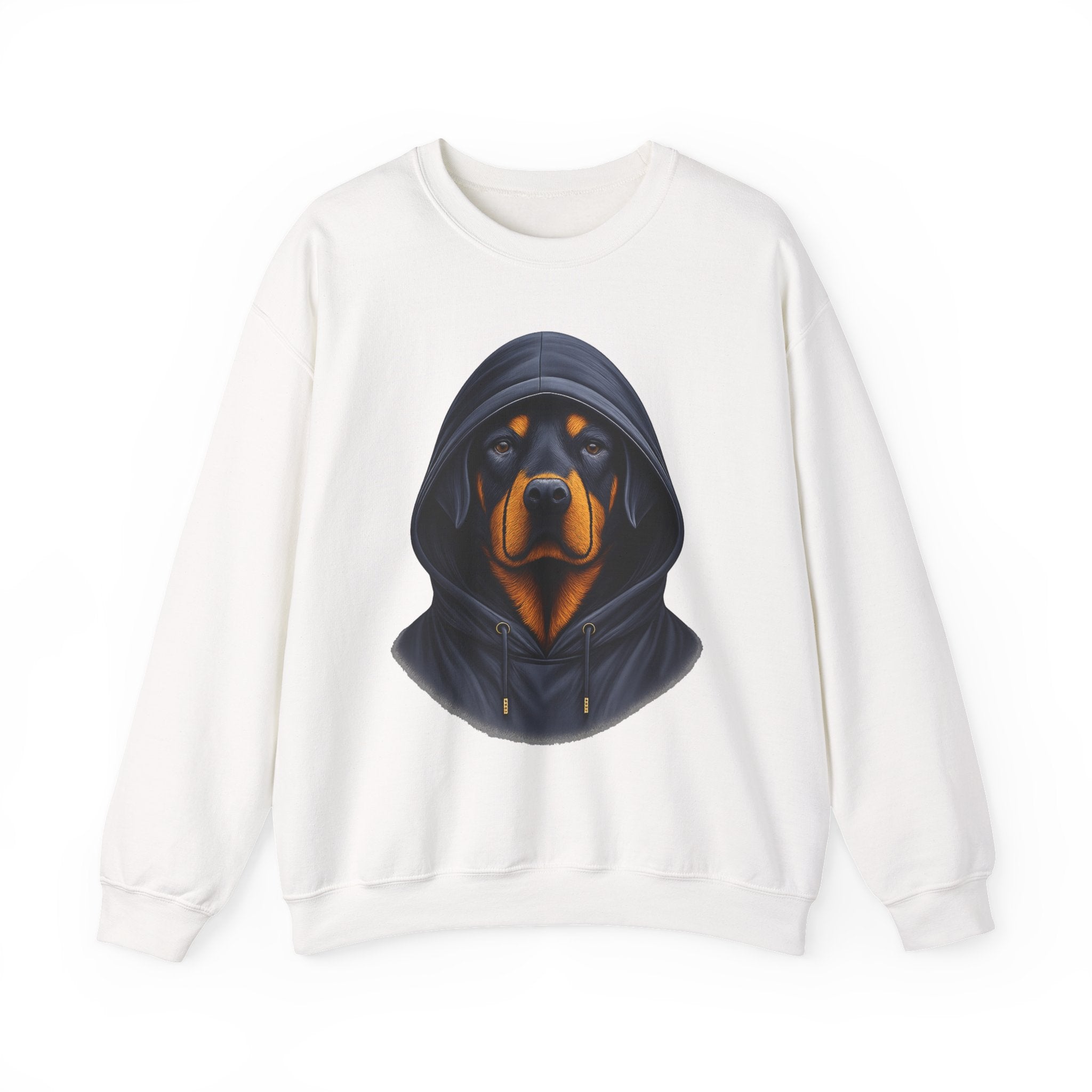 39 Sweatshirt -Rottweiler Hoodie Sweatshirt | Strong Dog Crewneck | Rottweiler Graphic Sweatshirt | Guard Dog Apparel | Wildsyde Apparel