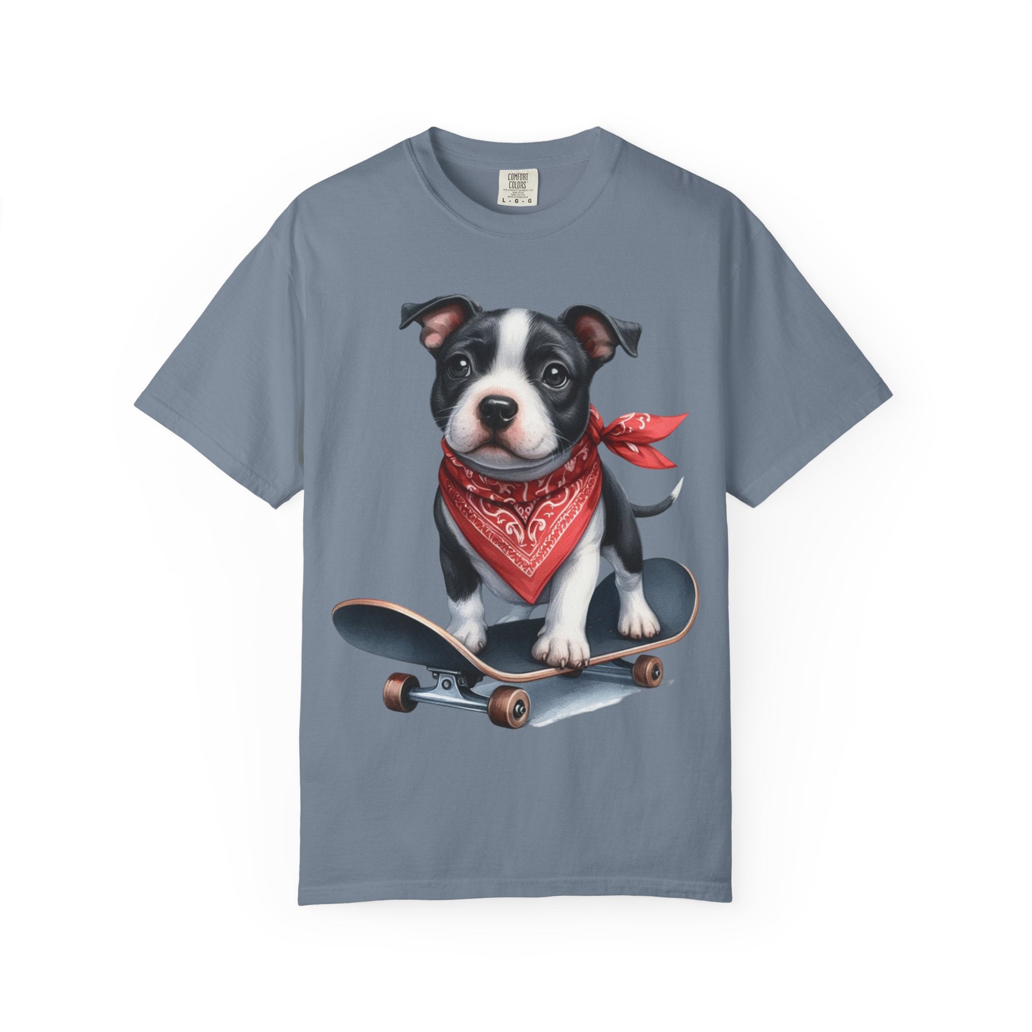 Skater Pup Graphic Tee – Unisex Dog Lover T-Shirt