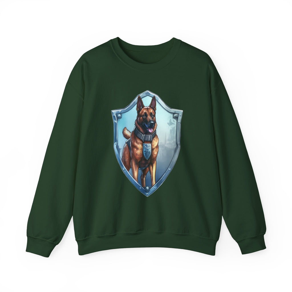 44 Sweatshirt - Belgian Malinois Sweatshirt | Protector Dog Crewneck | K9 Working Dog Apparel | Maligator Gift | Wildsyde Apparel
