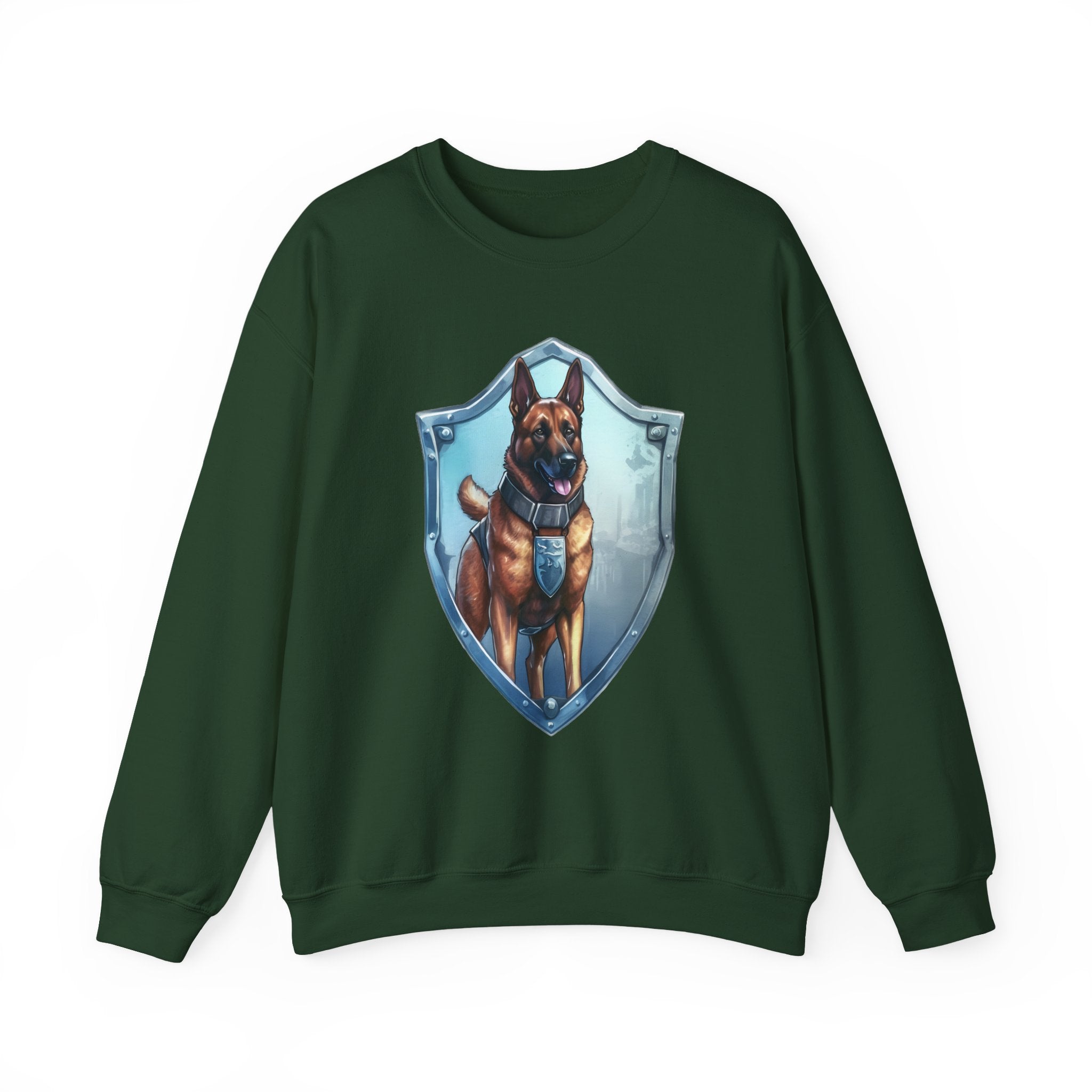44 Sweatshirt - Belgian Malinois Sweatshirt | Protector Dog Crewneck | K9 Working Dog Apparel | Maligator Gift | Wildsyde Apparel