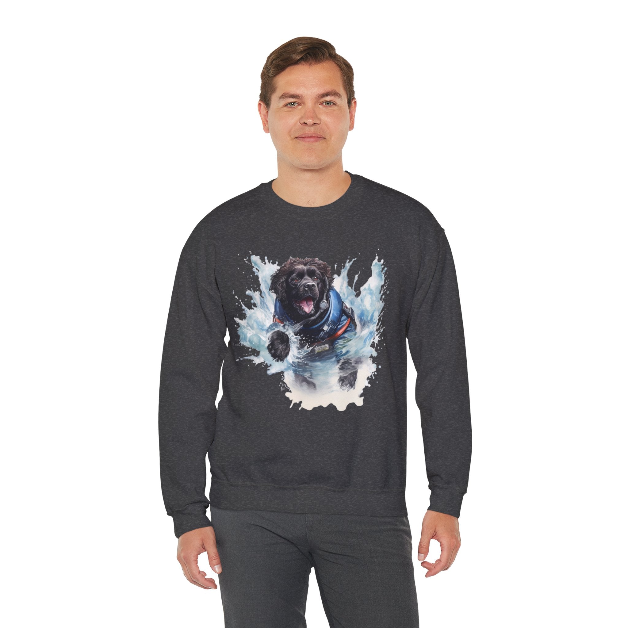 17 Sweatshirt - Newfoundland Water Rescue Dog Sweatshirt