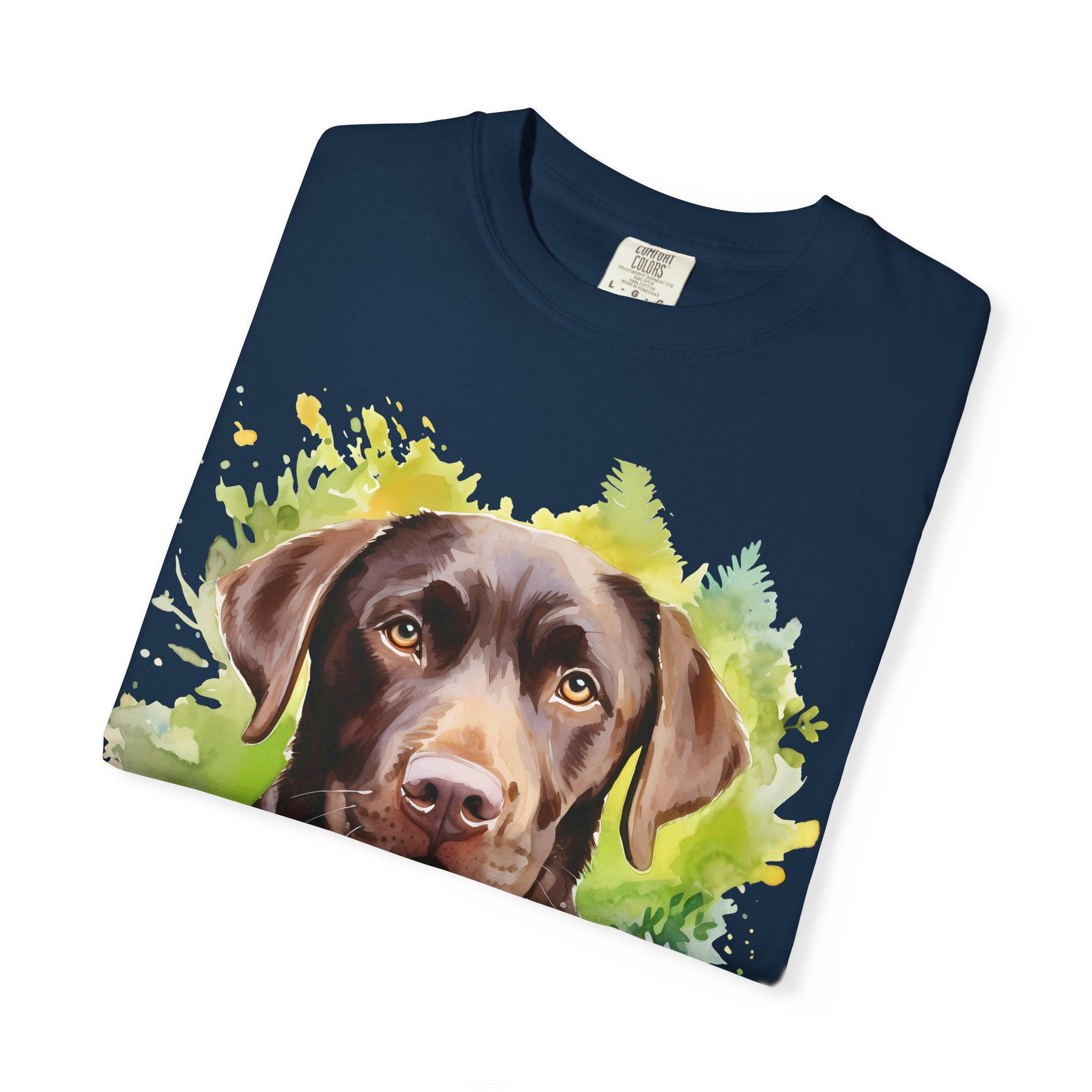 Floral Pup Tee – Unisex Dog Lover Graphic T-Shirt