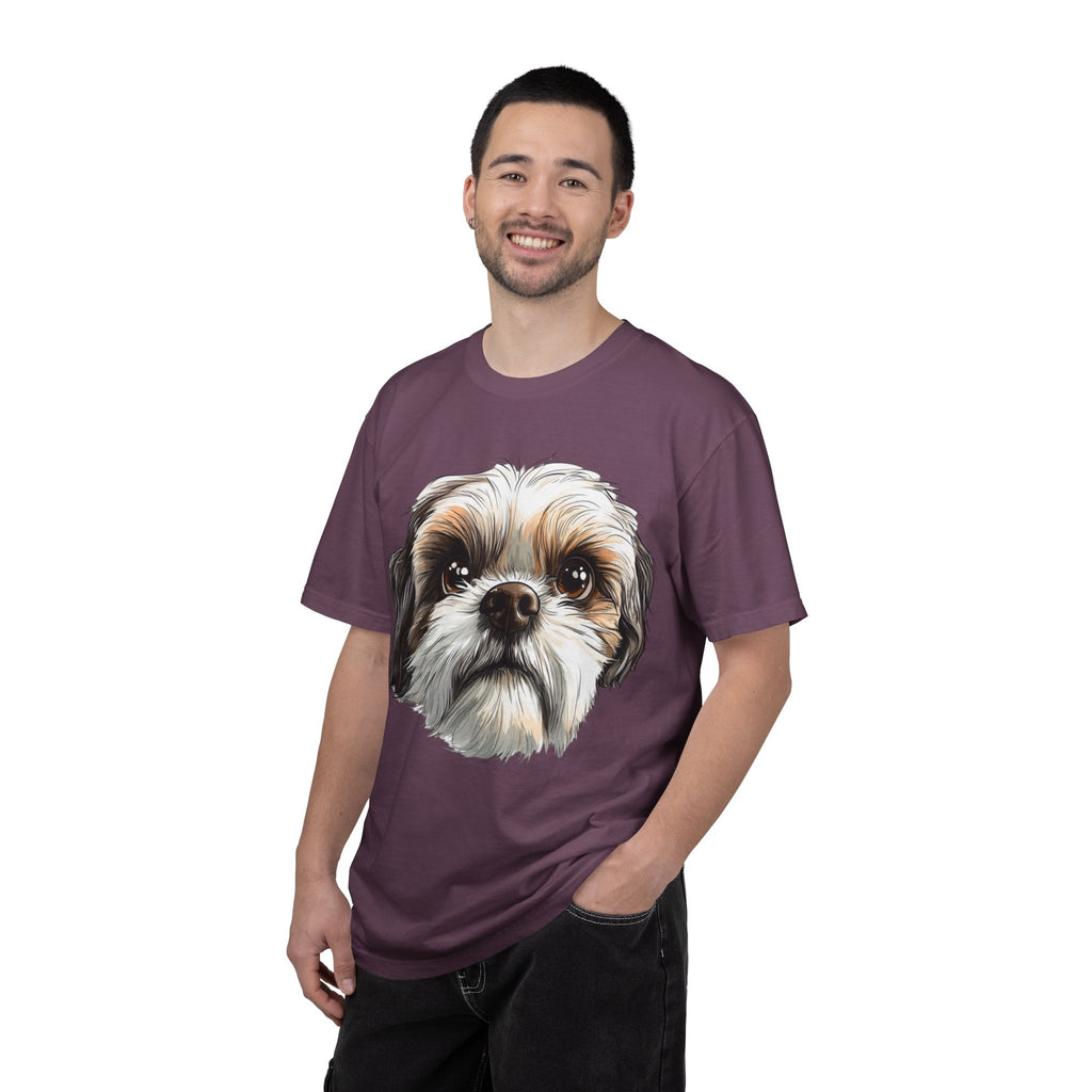 26 Tee - Soulful Pup Portrait Tee – Unisex Dog Lover Graphic T-Shirt