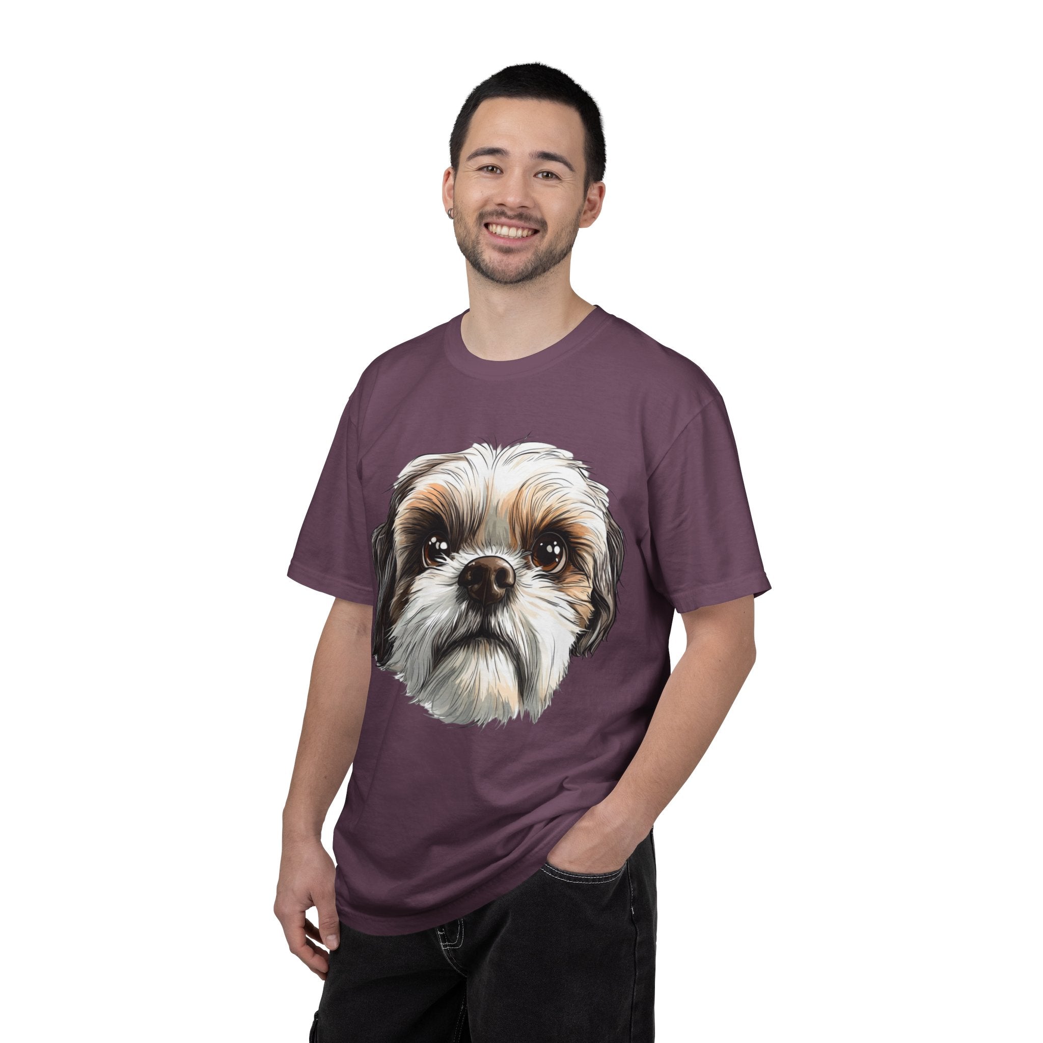 26 Tee - Soulful Pup Portrait Tee – Unisex Dog Lover Graphic T-Shirt