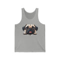 25 Tank - Funny Pug Peek | Cute Pug Dog Tank Top