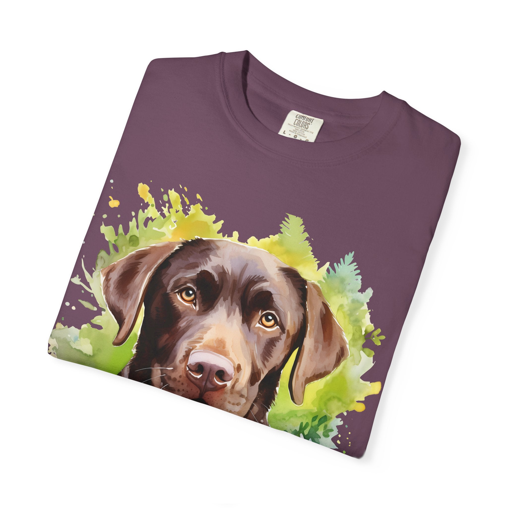 Floral Pup Tee – Unisex Dog Lover Graphic T-Shirt