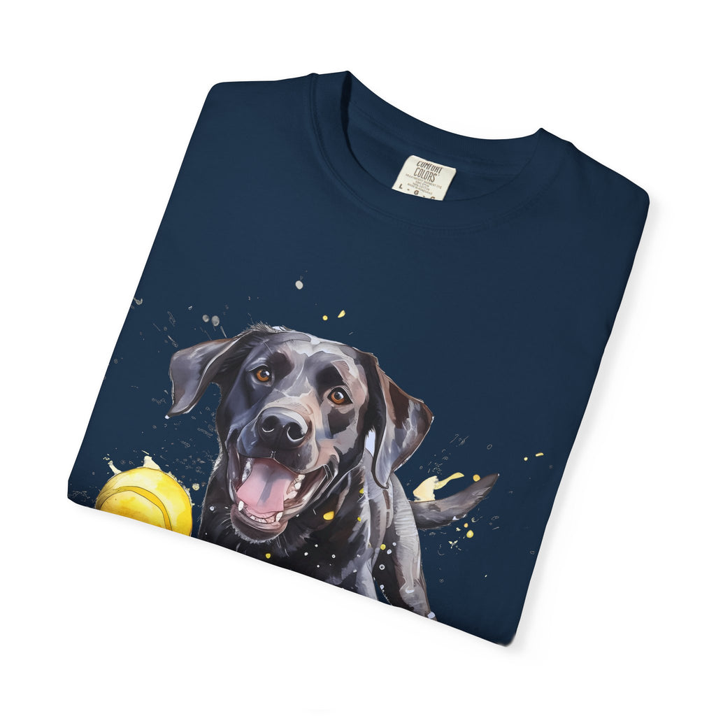 1 Tee - Ball Is Life Labrador Tee – Unisex Dog Lover Graphic T-Shirt