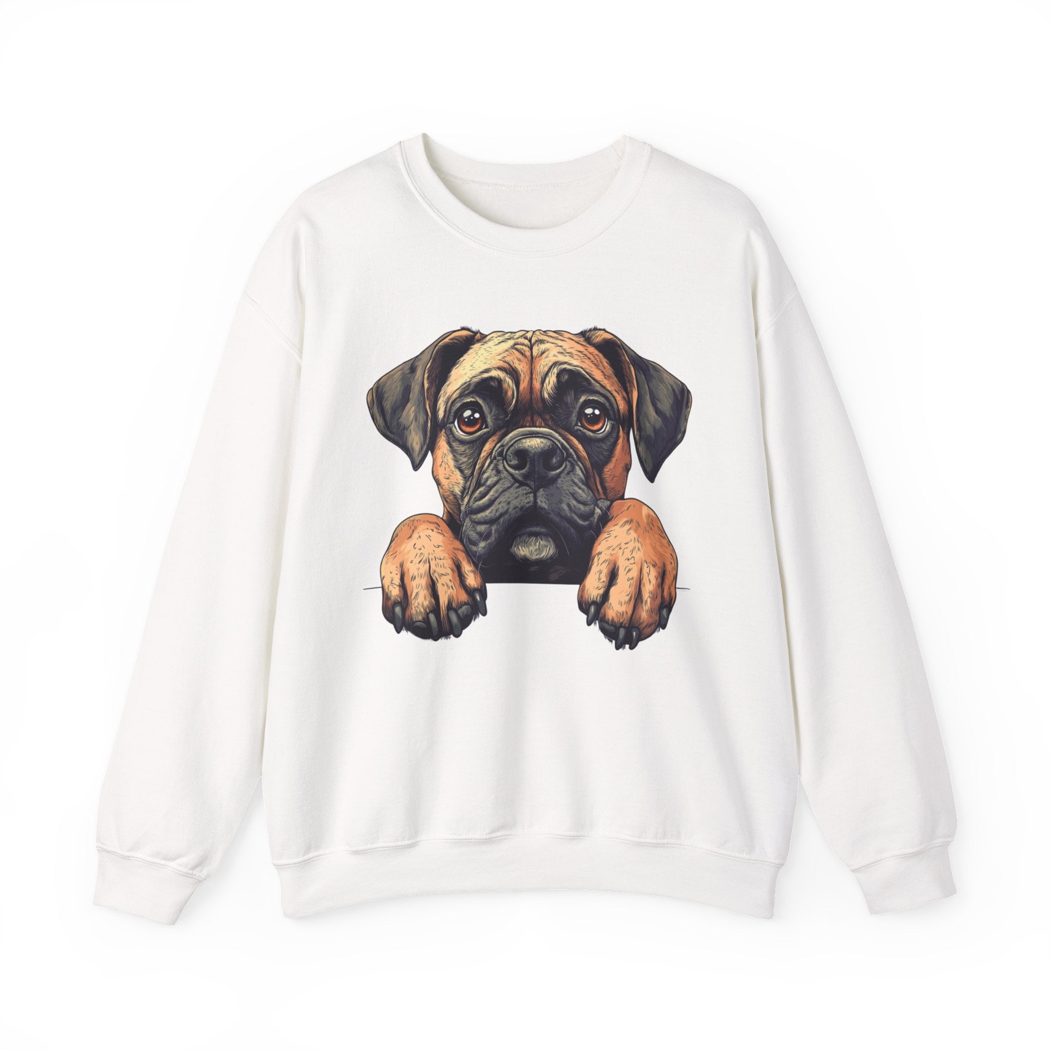 35 Sweatshirt - Bullmastiff Sweatshirt | Big Dog Lover Crewneck | Gentle Giant Dog Graphic Sweatshirt | Large Breed Gift | Wildsyde Apparel