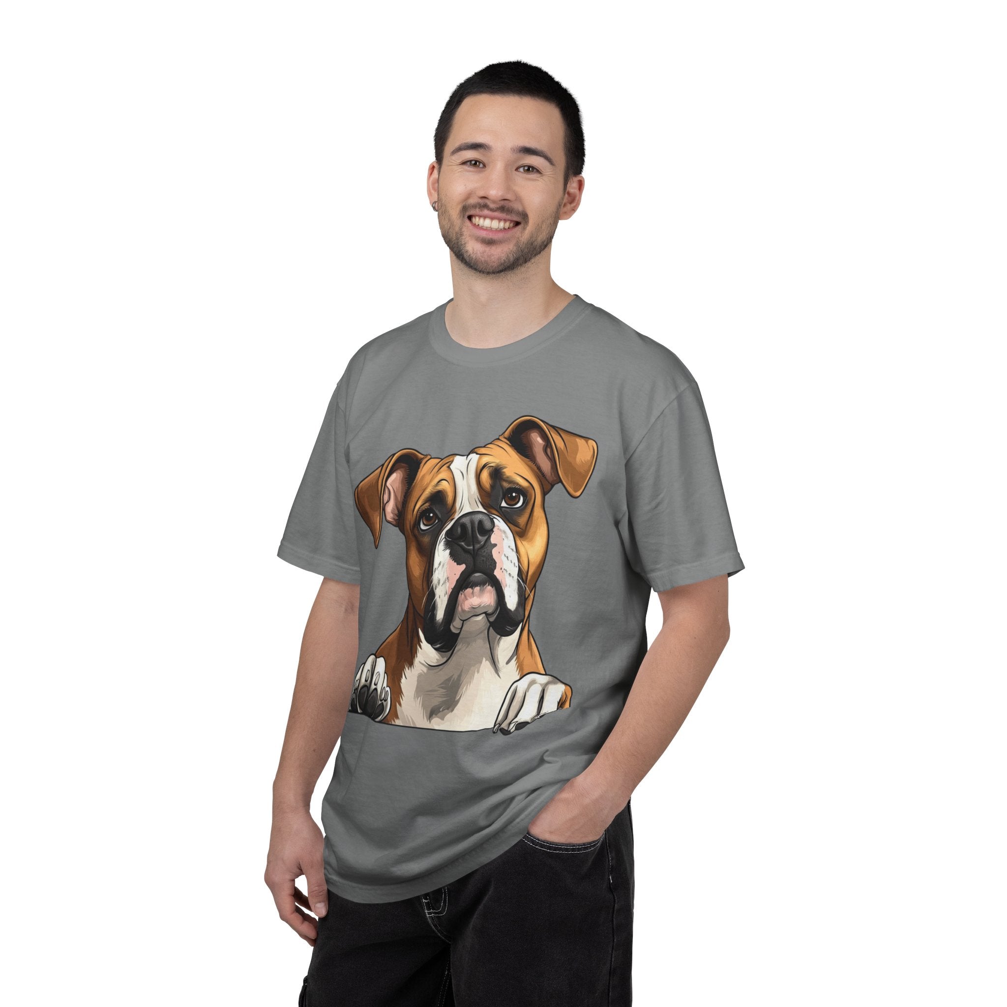 Classic Dog Portrait Tee – Unisex Dog Lover Graphic T-Shirt