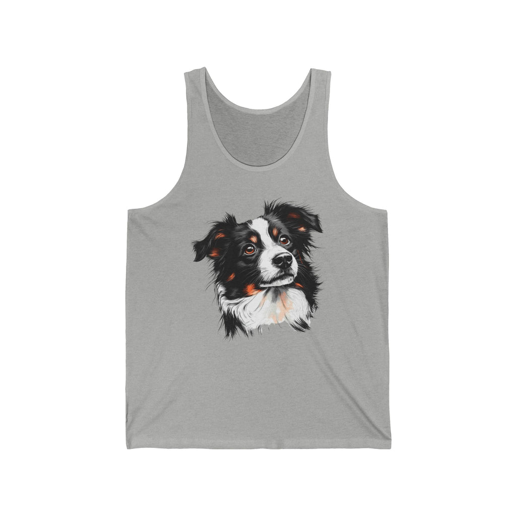 31 Tank - Australian Shepherd Portrait | Wildsyde Dog Tank Top