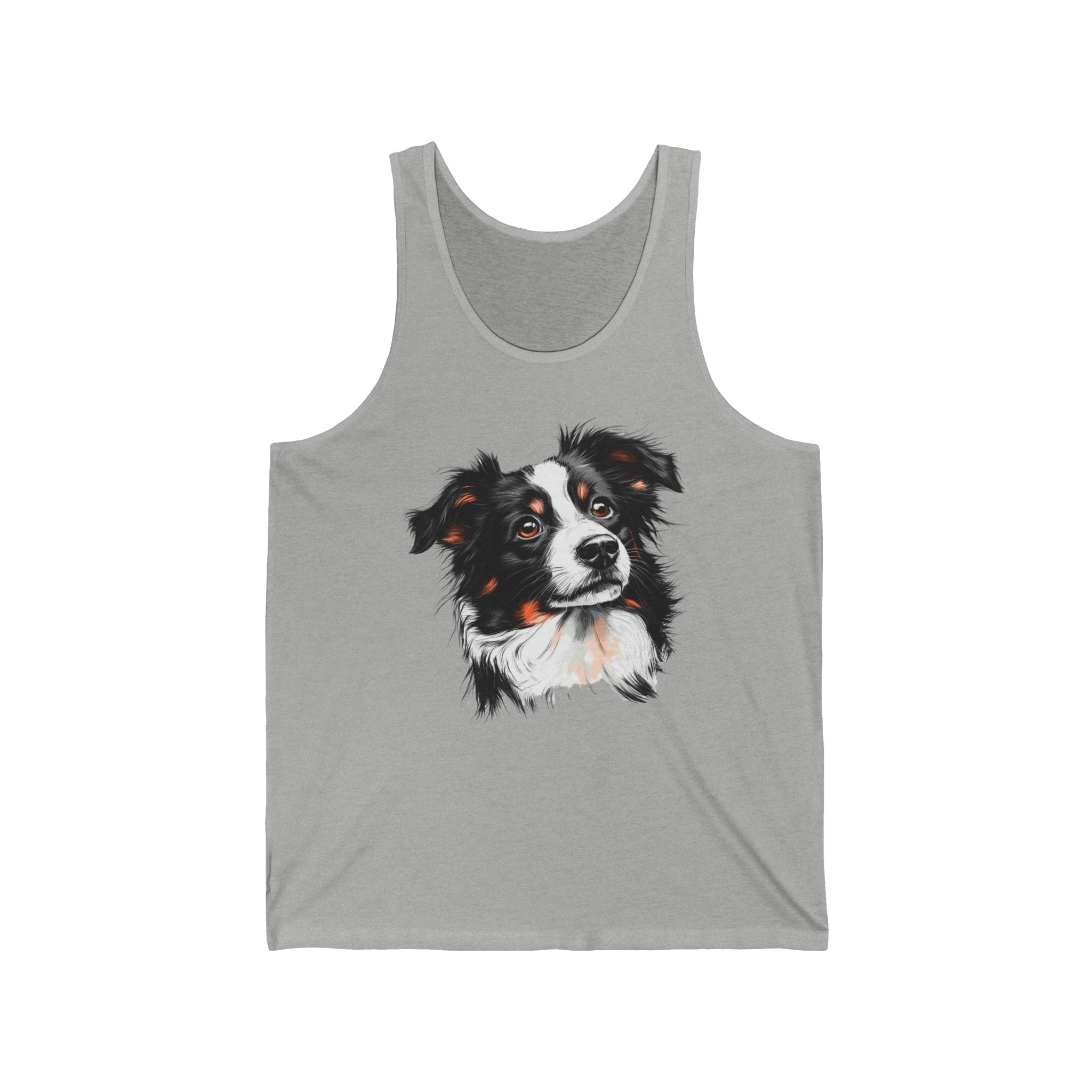 31 Tank - Australian Shepherd Portrait | Wildsyde Dog Tank Top