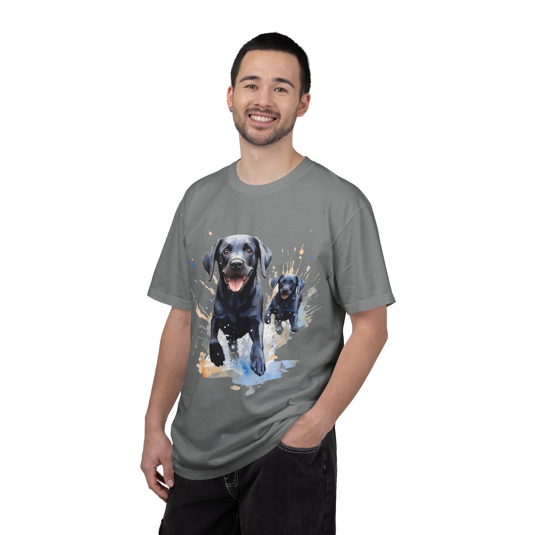 On the Move Labrador Tee – Unisex Dog Lover Graphic T-Shirt