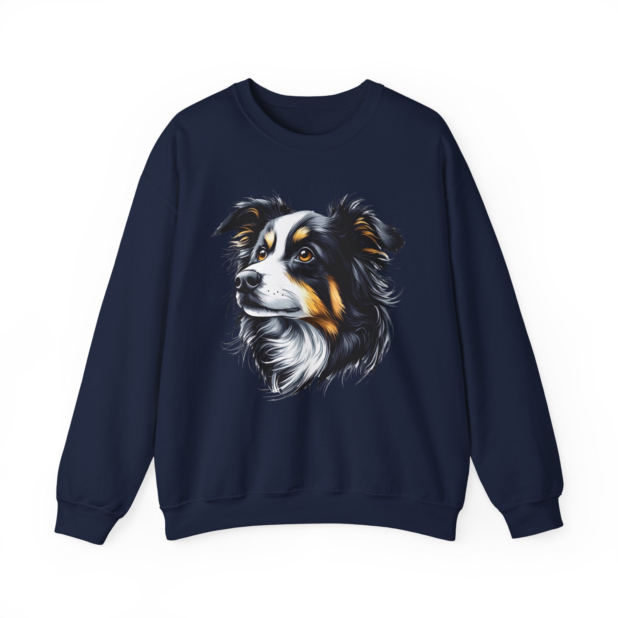 21 Sweatshirt - Australian Shepherd Dog Portrait T-Shirt