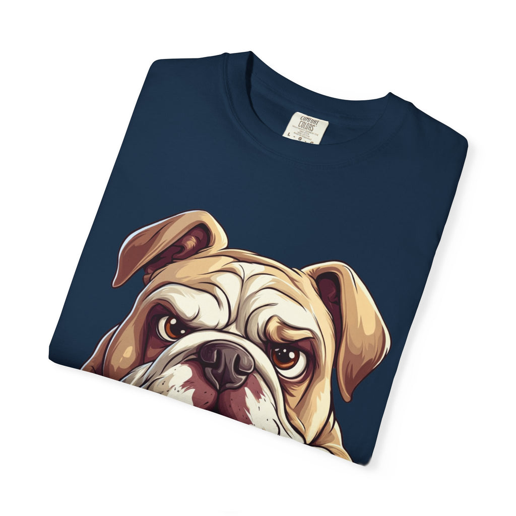40 Tee - Grumpy Pup Portrait Tee – Unisex Dog Lover Graphic T-Shirt