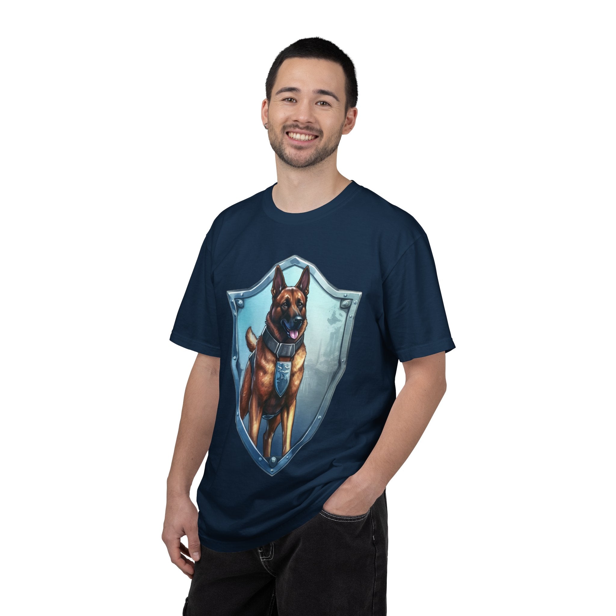 44 Tee - Shield of Loyalty Dog Tee – Unisex Dog Lover Graphic T-Shirt