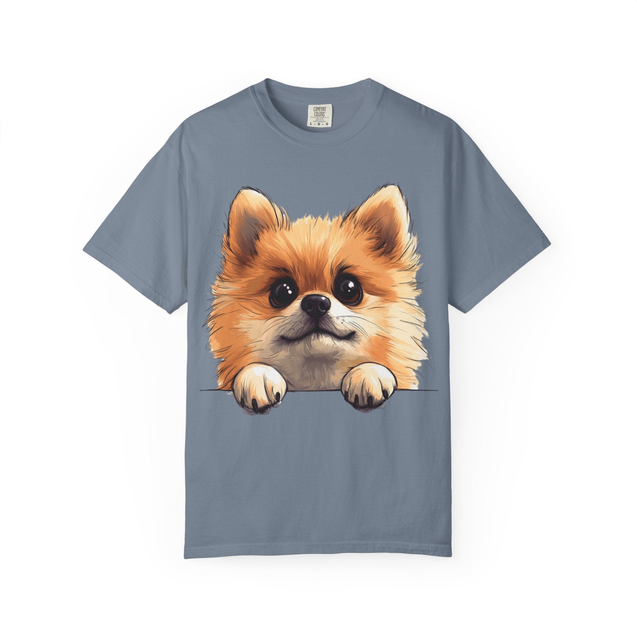 Soft Eyes Dog Portrait Tee – Unisex Dog Lover Graphic T-Shirt