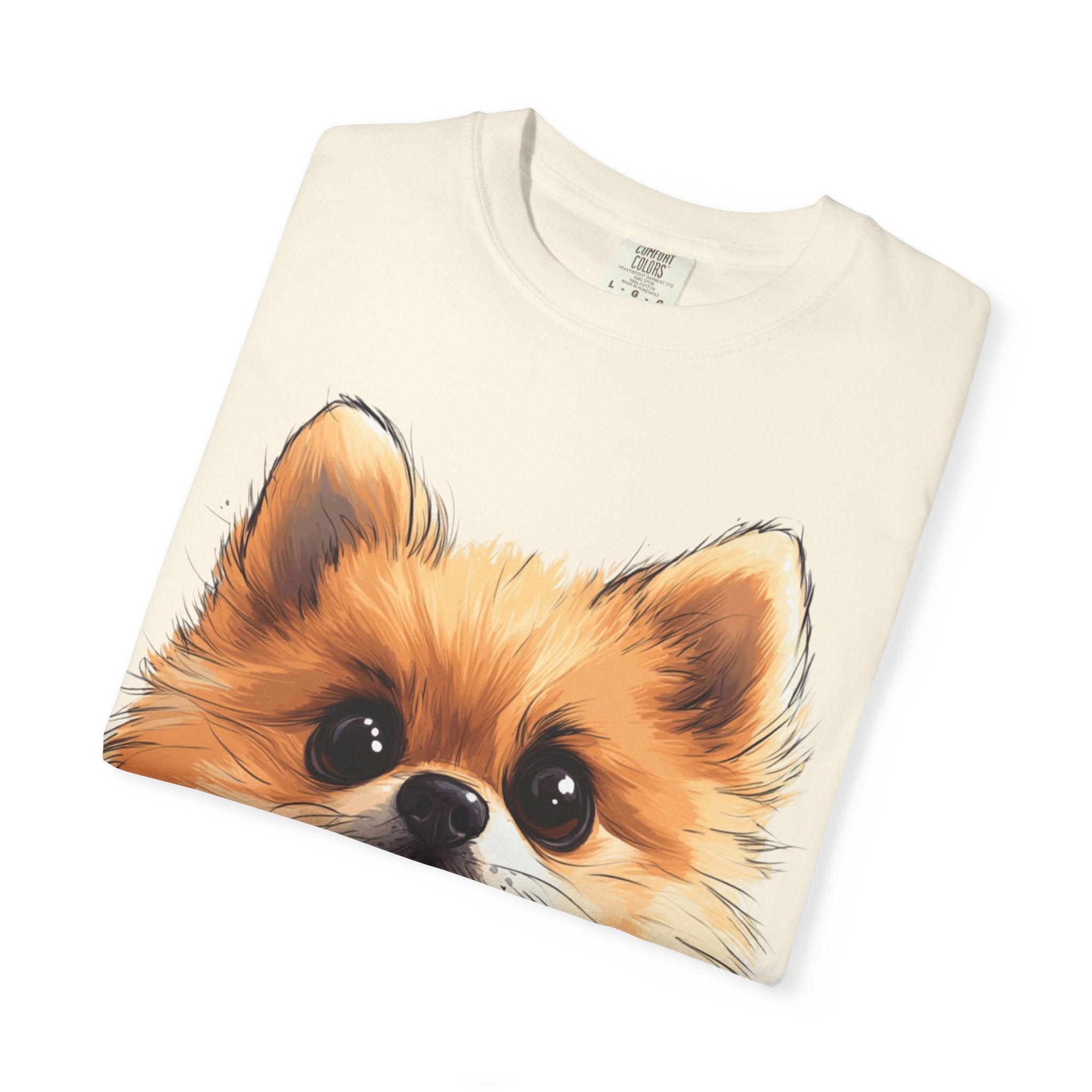 Soft Eyes Dog Portrait Tee – Unisex Dog Lover Graphic T-Shirt