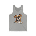 32 Tank - Curious Boxer Peek | Wildsyde Dog Tank Top