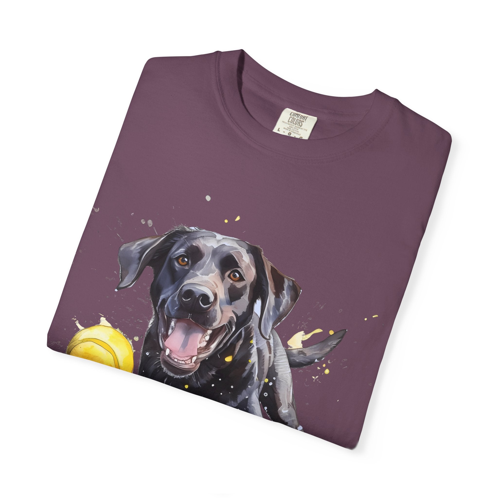 1 Tee - Ball Is Life Labrador Tee – Unisex Dog Lover Graphic T-Shirt