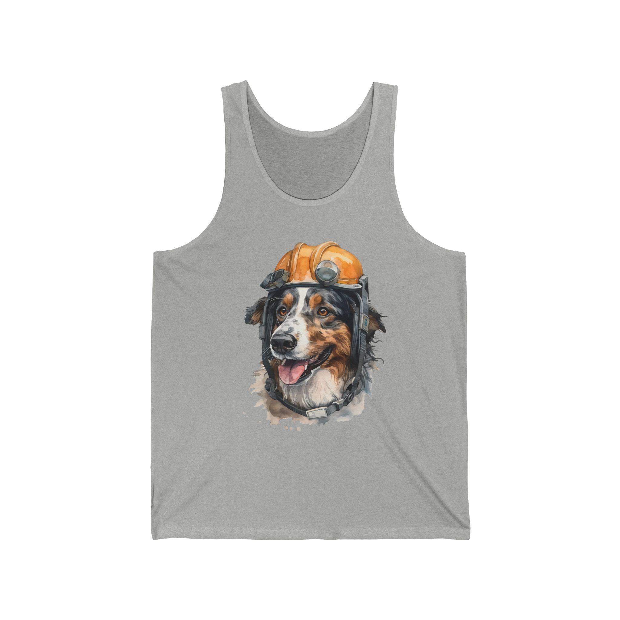 15 Tank - Australian Shepherd Work Dog | Hard Hat Aussie Tank Top