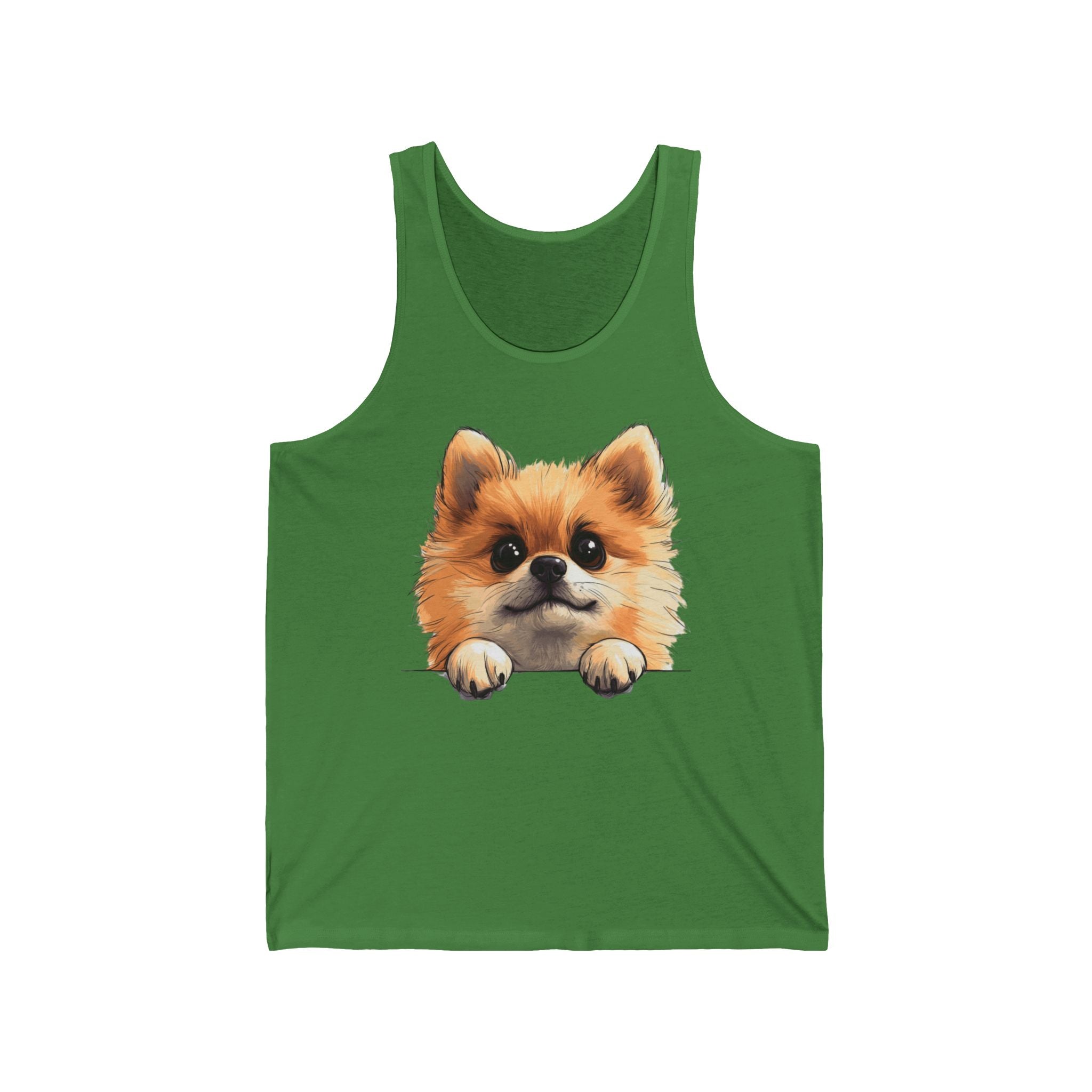 34 Tank - Pomeranian Peek | Wildsyde Dog Tank Top