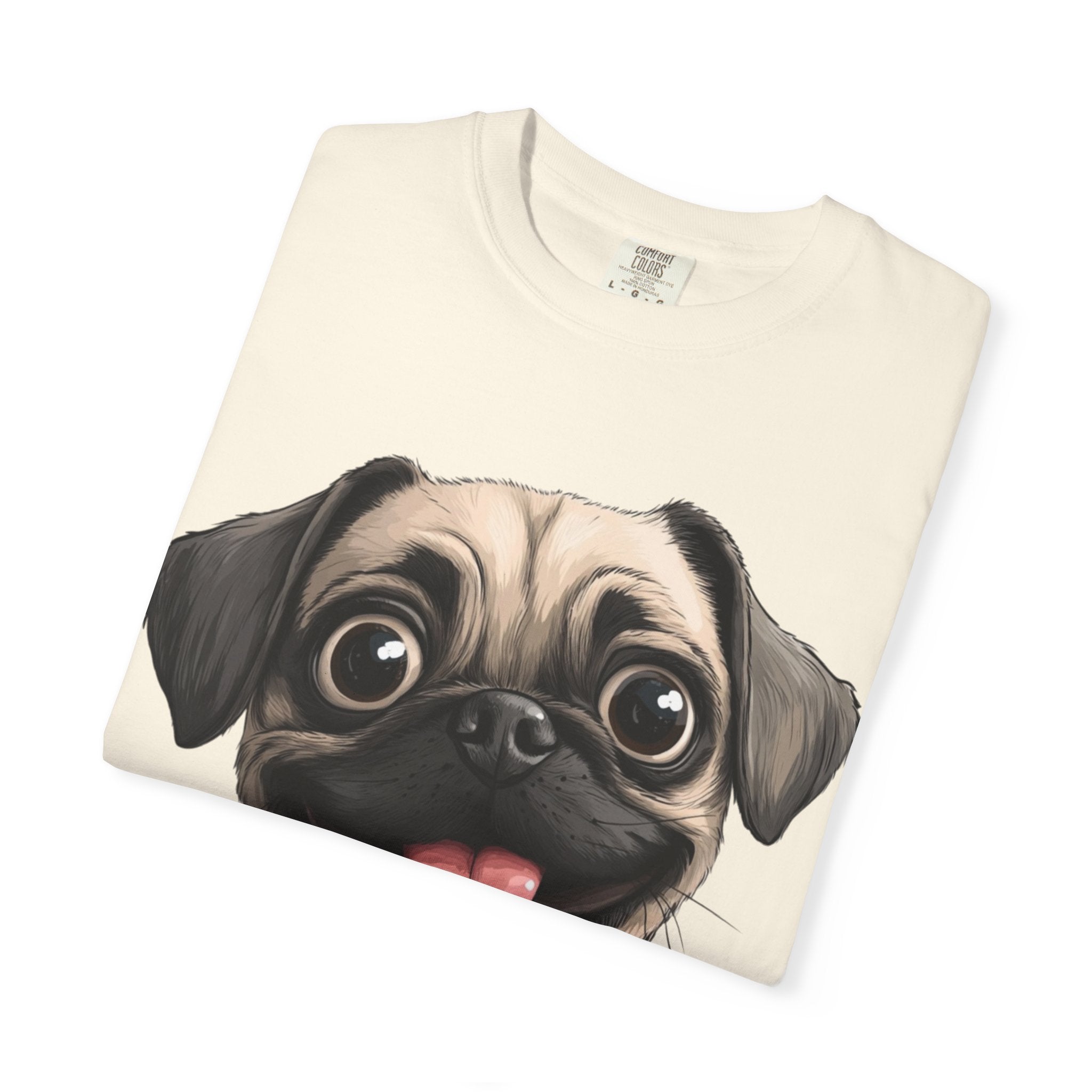 Happy Pup Portrait Tee – Unisex Dog Lover Graphic T-Shirt