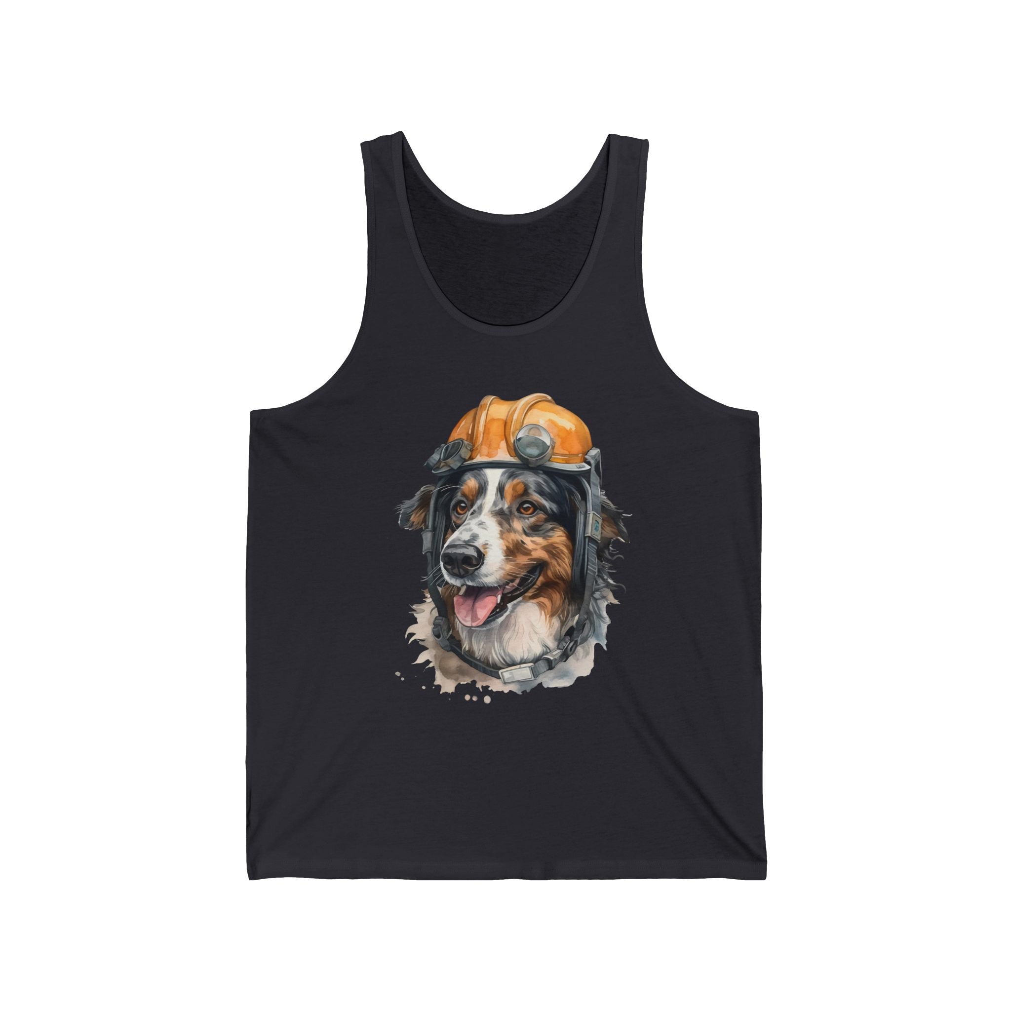 15 Tank - Australian Shepherd Work Dog | Hard Hat Aussie Tank Top