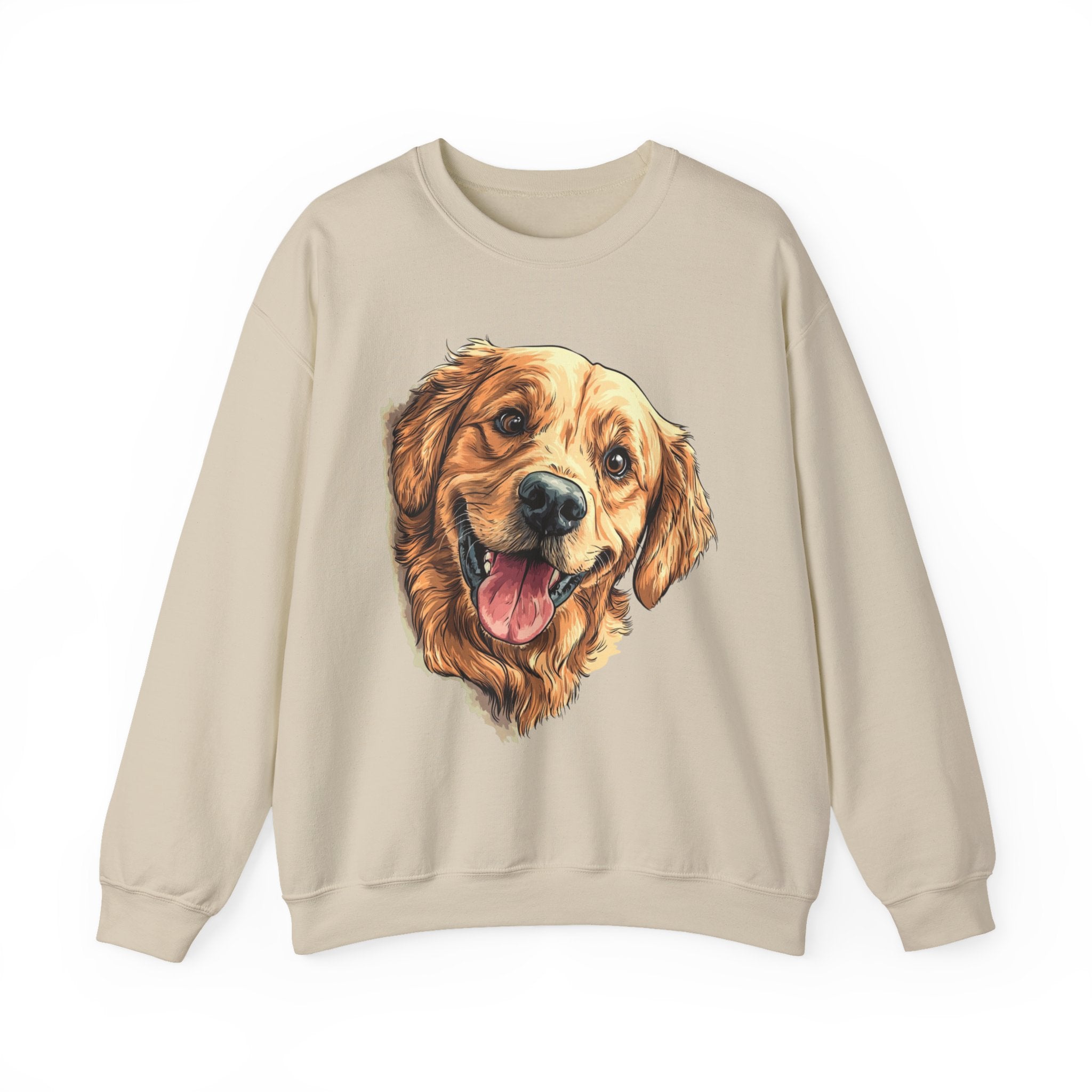 22 Sweatshirt - Happy Golden Retriever Portrait T-Shirt