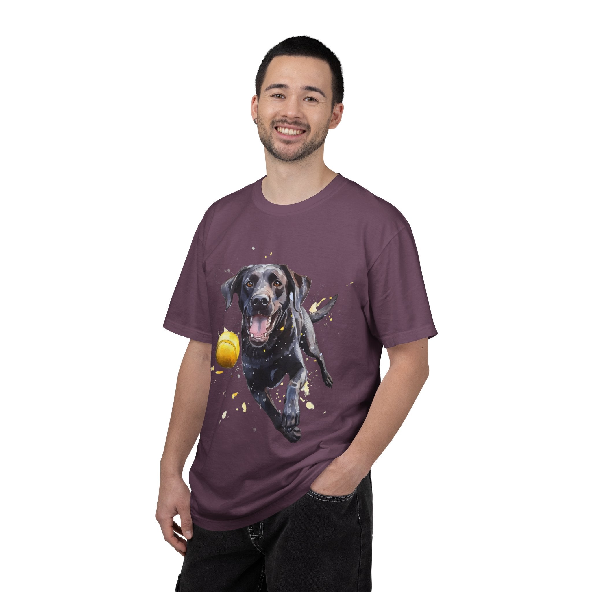 1 Tee - Ball Is Life Labrador Tee – Unisex Dog Lover Graphic T-Shirt
