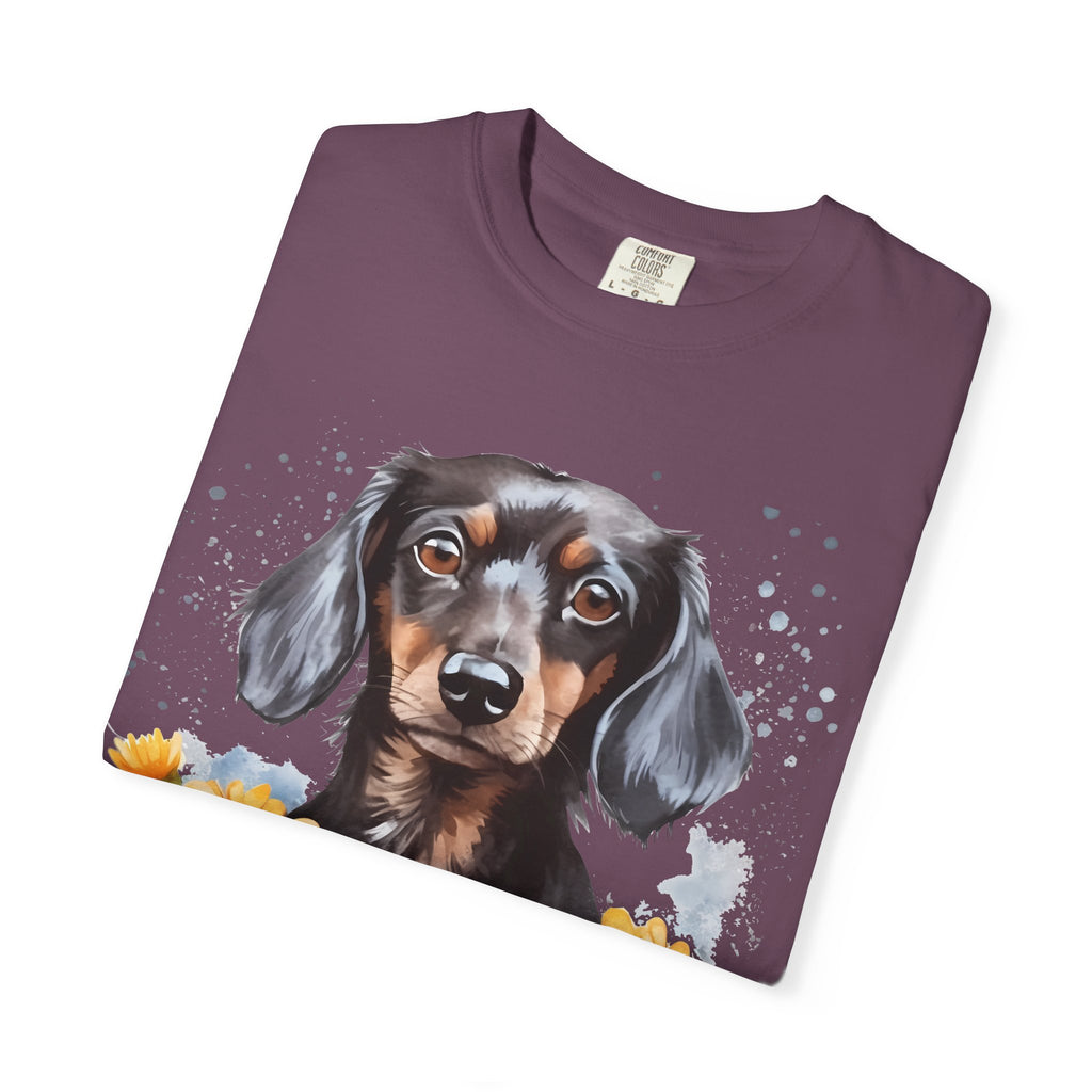 Petals & Paws Tee – Unisex Dog Lover Graphic T-Shirt