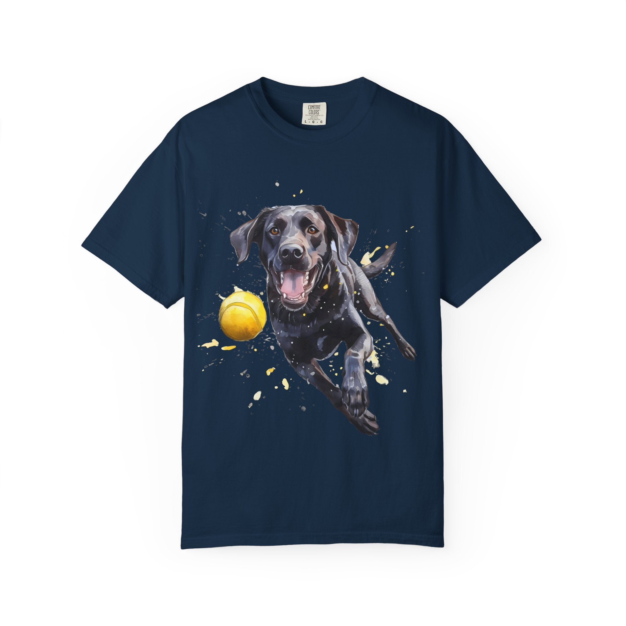 Ball Is Life Labrador Tee – Unisex Dog Lover Graphic T-Shirt