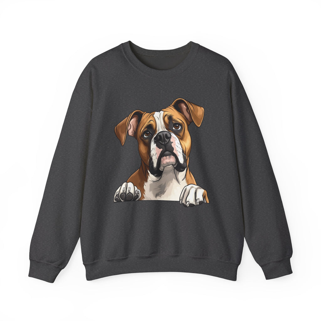32 Sweatshirt - Boxer Dog Sweatshirt | Funny Dog Lover Crewneck | Boxer Graphic Sweatshirt | Cute Pet Lover Gift | Wildsyde Apparel