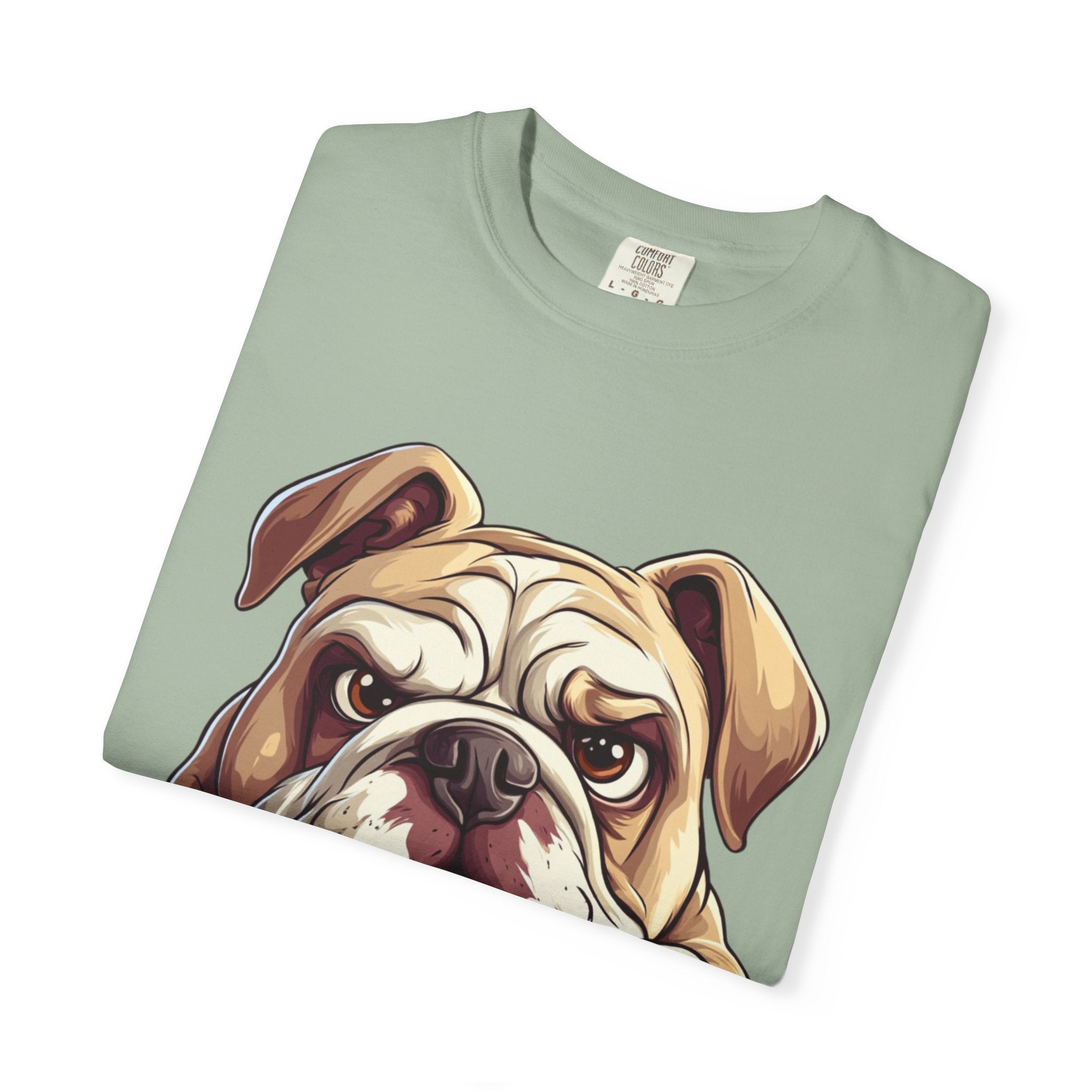 40 Tee - Grumpy Pup Portrait Tee – Unisex Dog Lover Graphic T-Shirt
