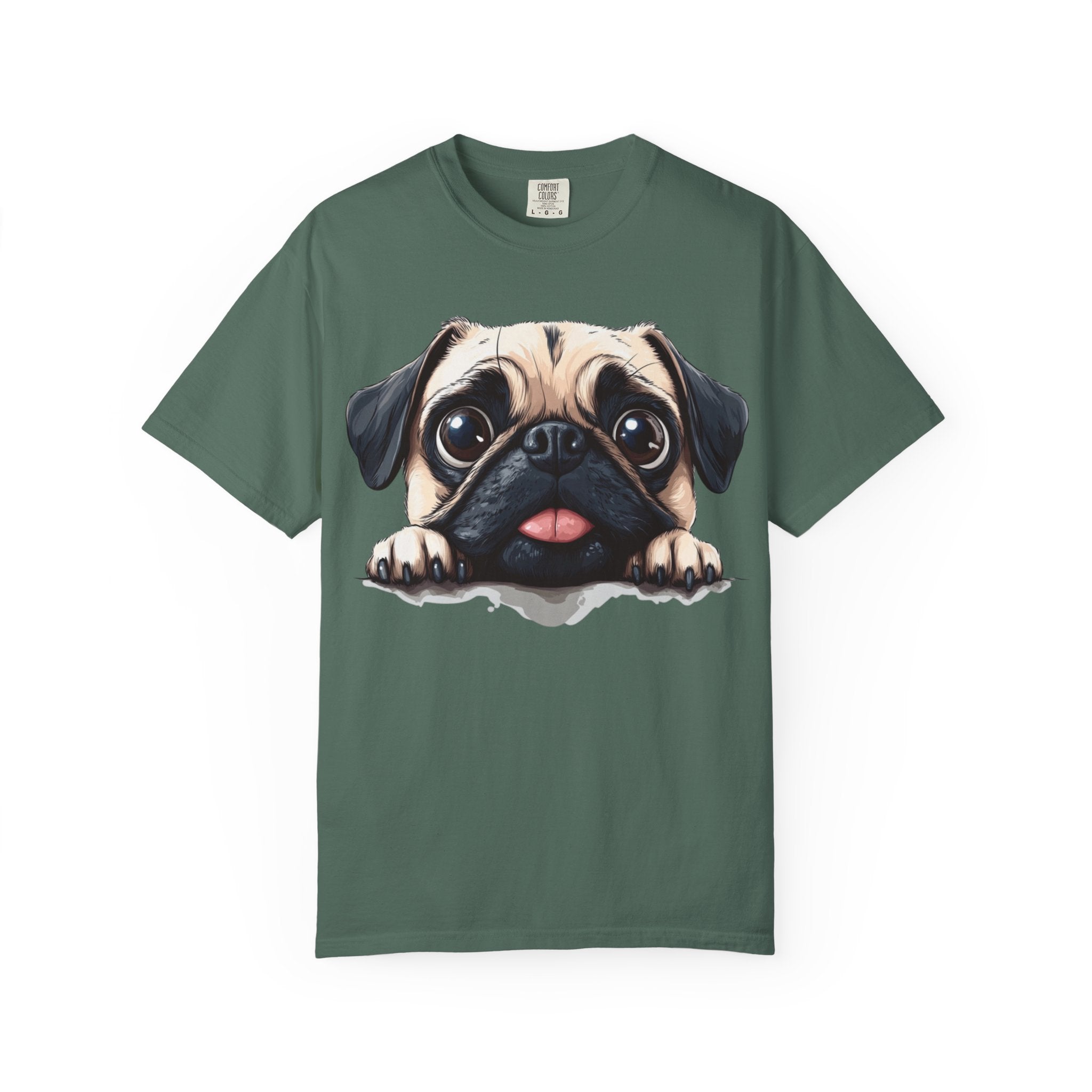 Puppy Charm Portrait Tee – Unisex Dog Lover Graphic T-Shirt