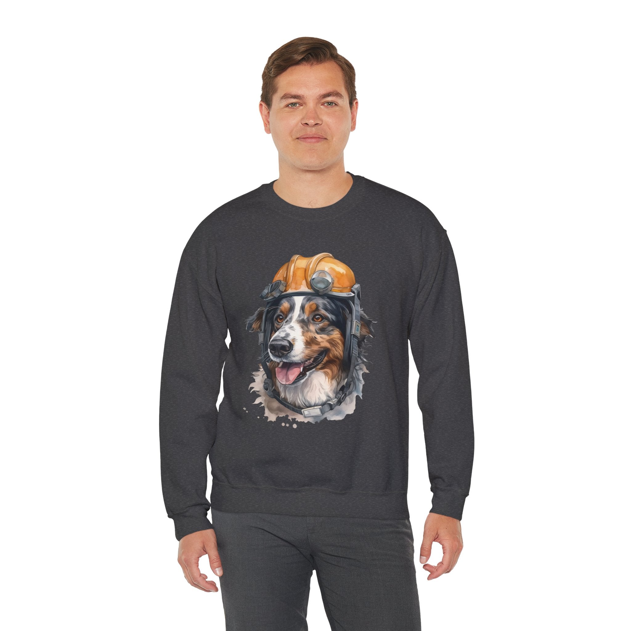 15 Sweatshirt - Adventure Australian Shepherd Pilot Dog Sweatshirt