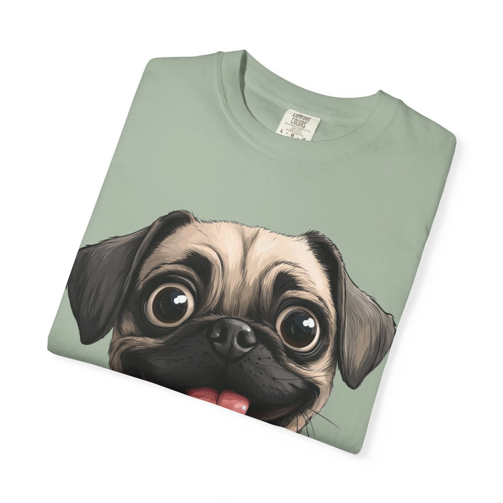 Happy Pup Portrait Tee – Unisex Dog Lover Graphic T-Shirt