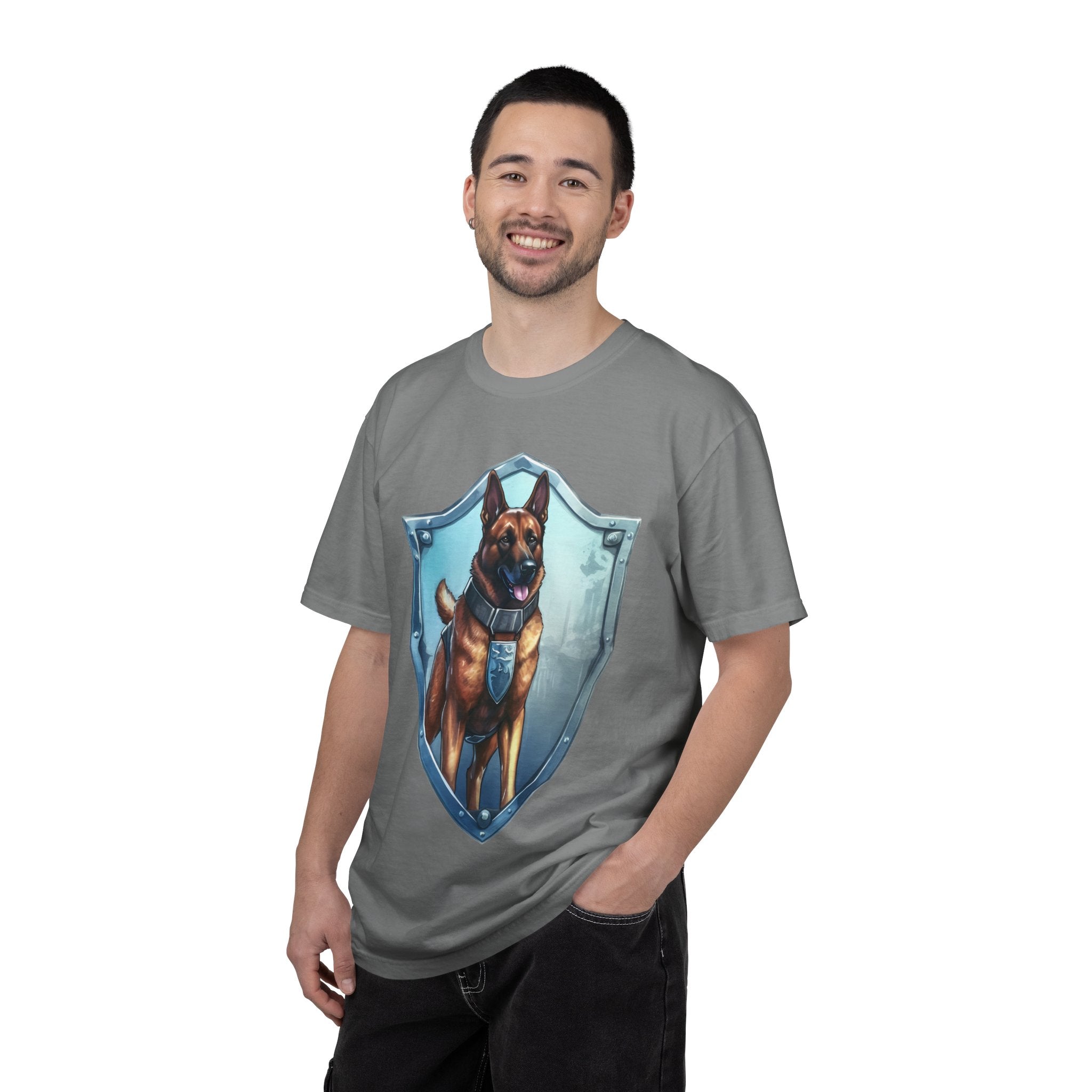 44 Tee - Shield of Loyalty Dog Tee – Unisex Dog Lover Graphic T-Shirt