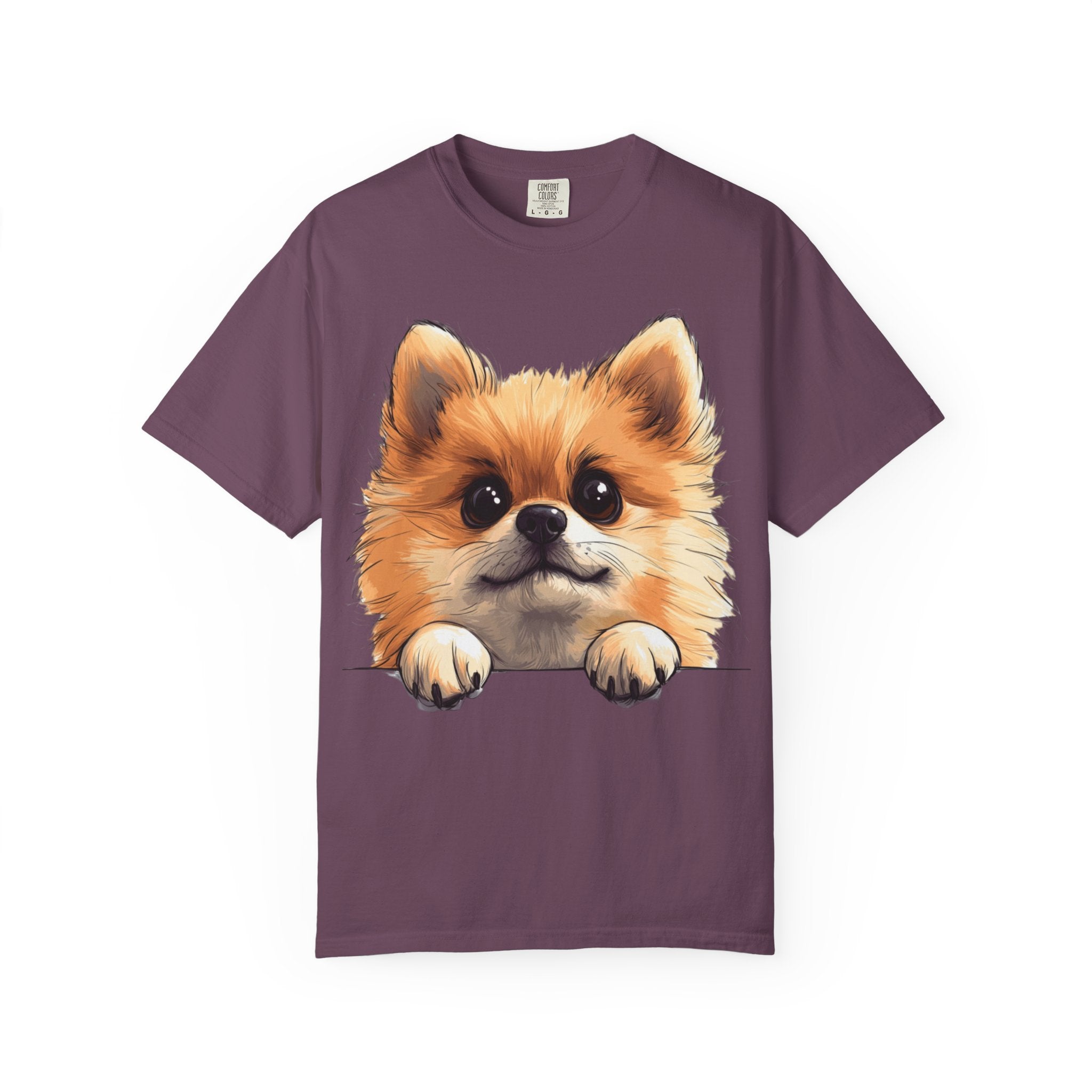 Soft Eyes Dog Portrait Tee – Unisex Dog Lover Graphic T-Shirt