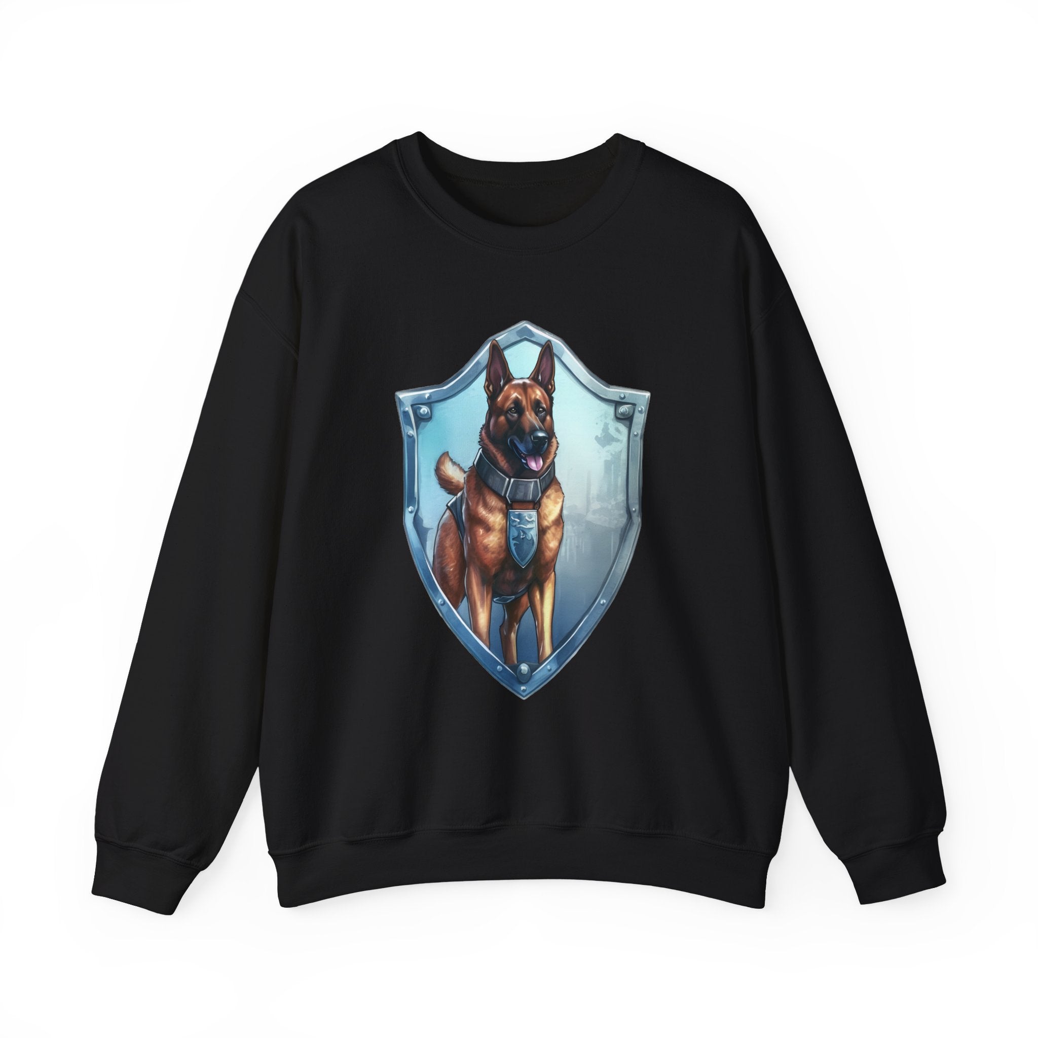 44 Sweatshirt - Belgian Malinois Sweatshirt | Protector Dog Crewneck | K9 Working Dog Apparel | Maligator Gift | Wildsyde Apparel