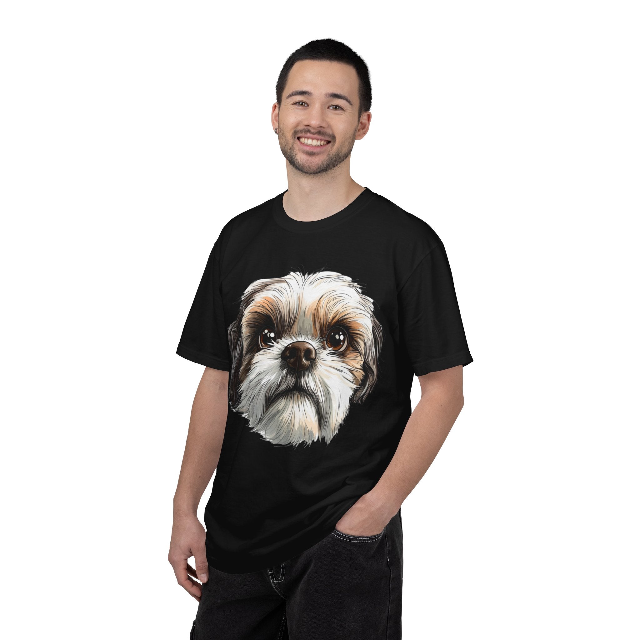 26 Tee - Soulful Pup Portrait Tee – Unisex Dog Lover Graphic T-Shirt